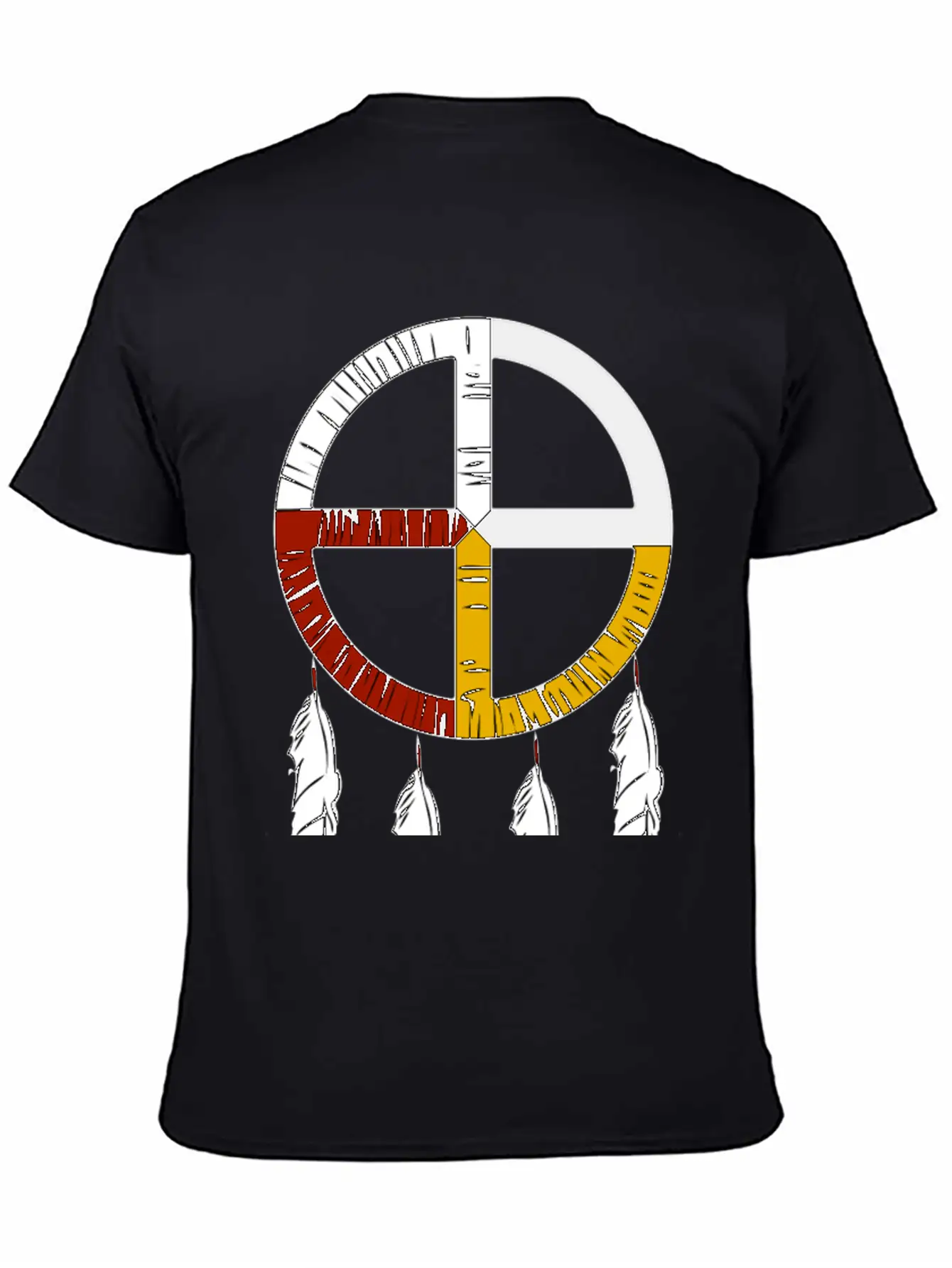 NATIVE AMERICAN MEDICINE Basic Graphic T-Shirt – Daily Comfort In Soft Cotton
