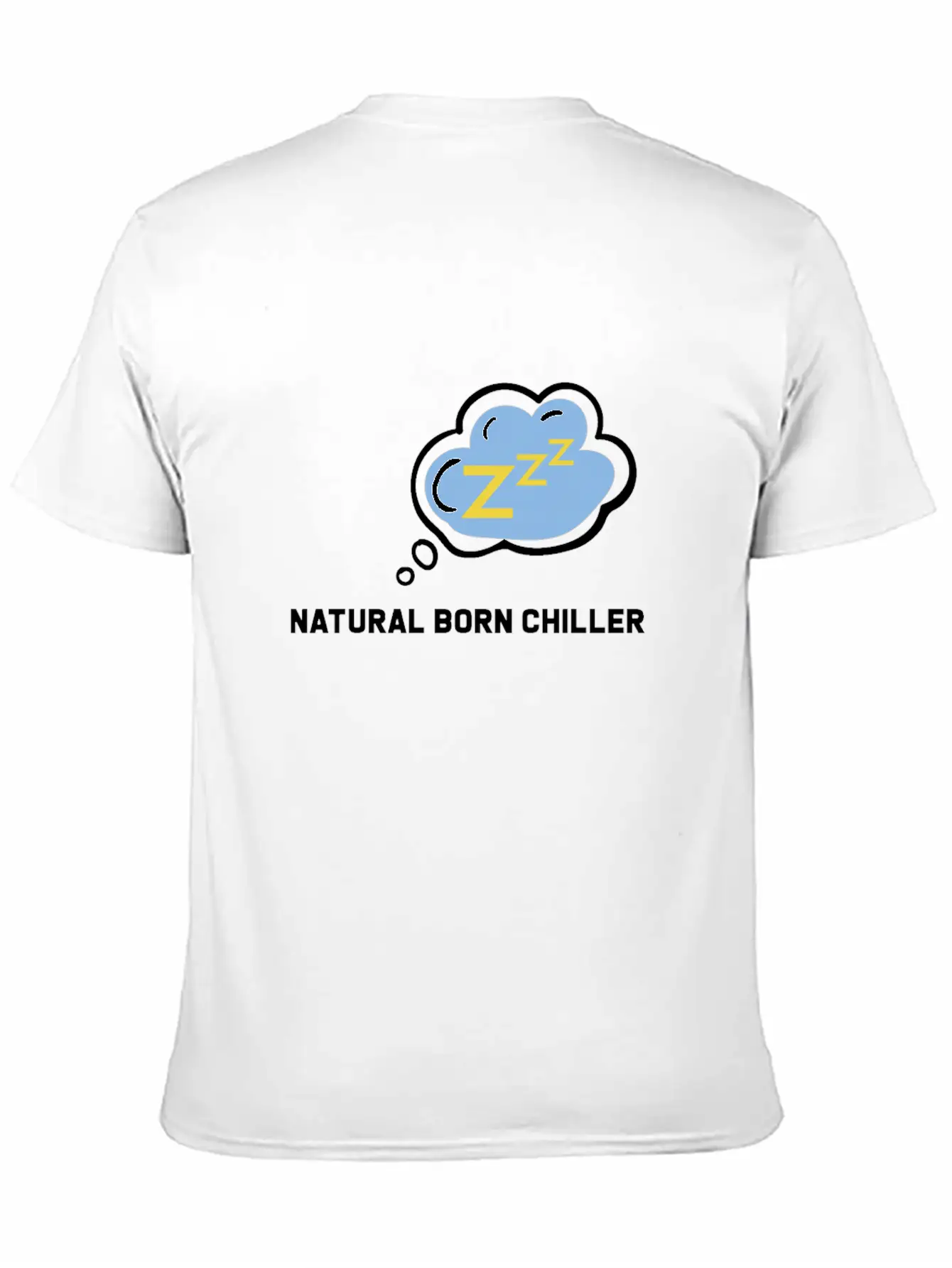 Natural Born Chiller Simple Everyday Graphic Tee – Lightweight Summer Wear