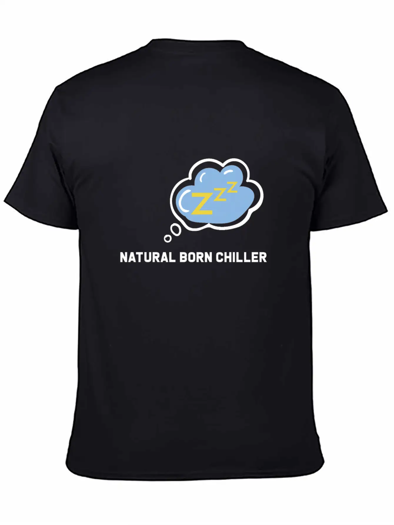 Natural Born Chiller Simple Everyday Graphic Tee – Lightweight Summer Wear