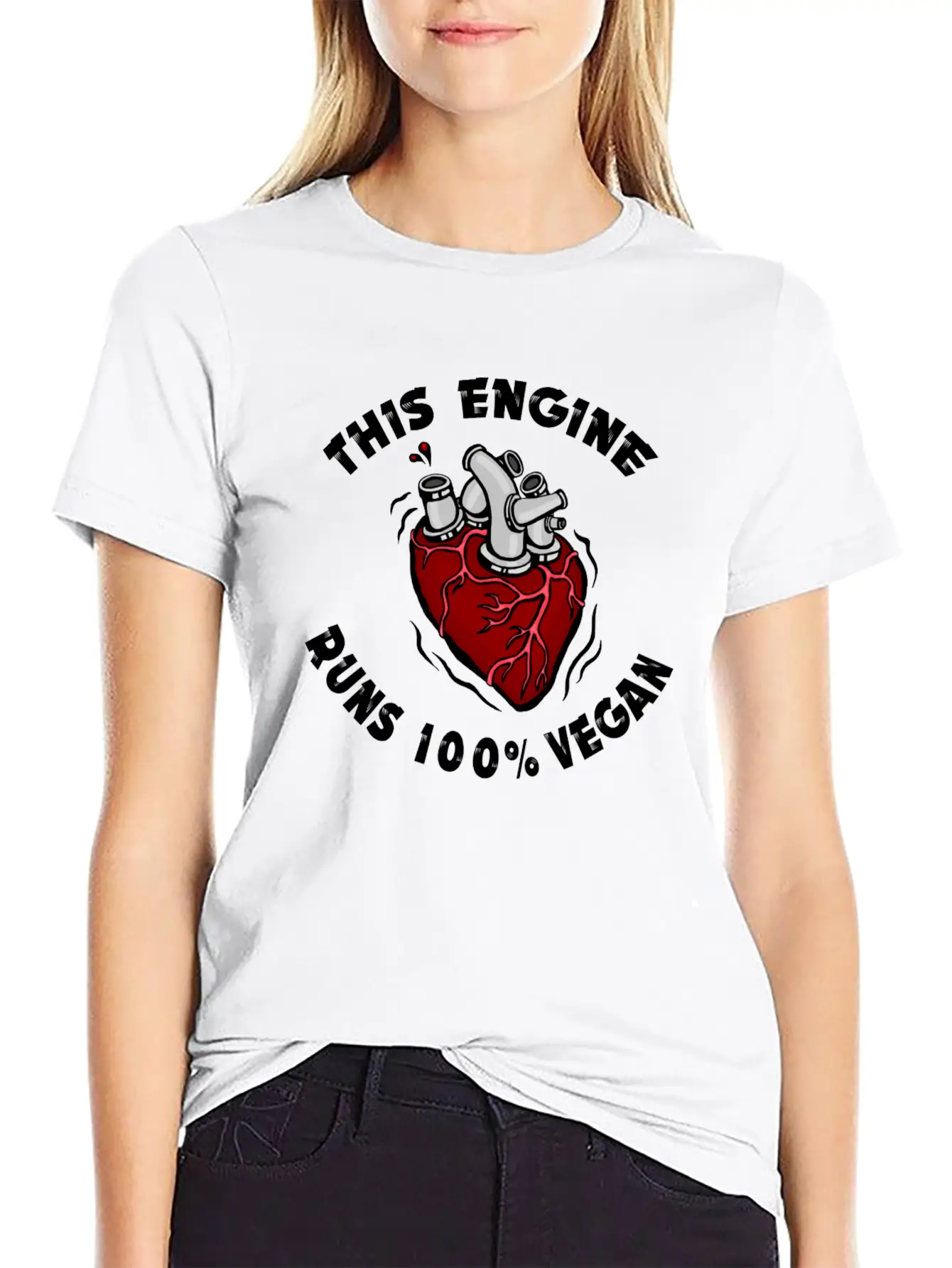 Natural Engine Stylish Everyday T-Shirt – Unisex Basic Cotton Tee