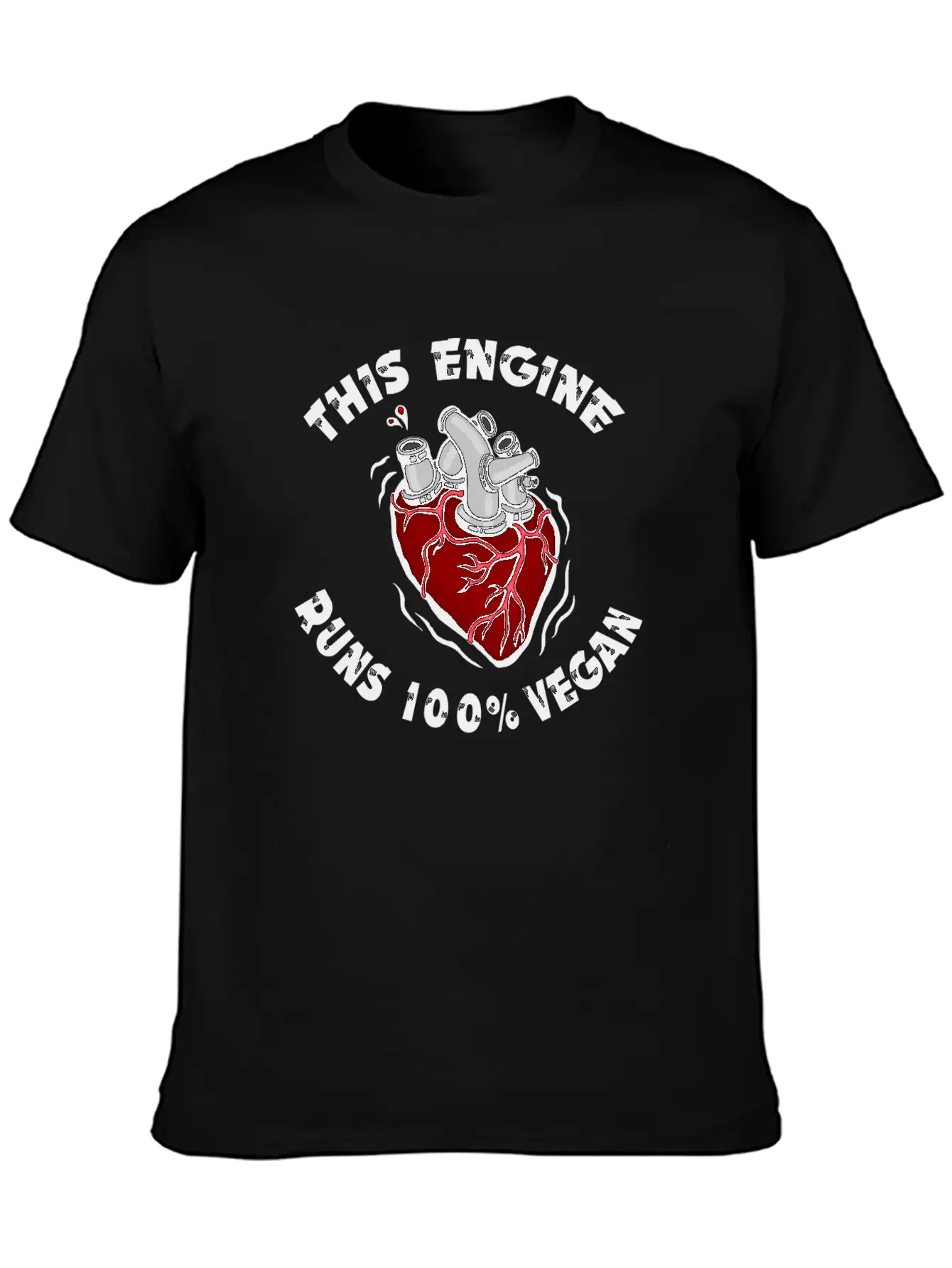 Natural Engine Stylish Everyday T-Shirt – Unisex Basic Cotton Tee