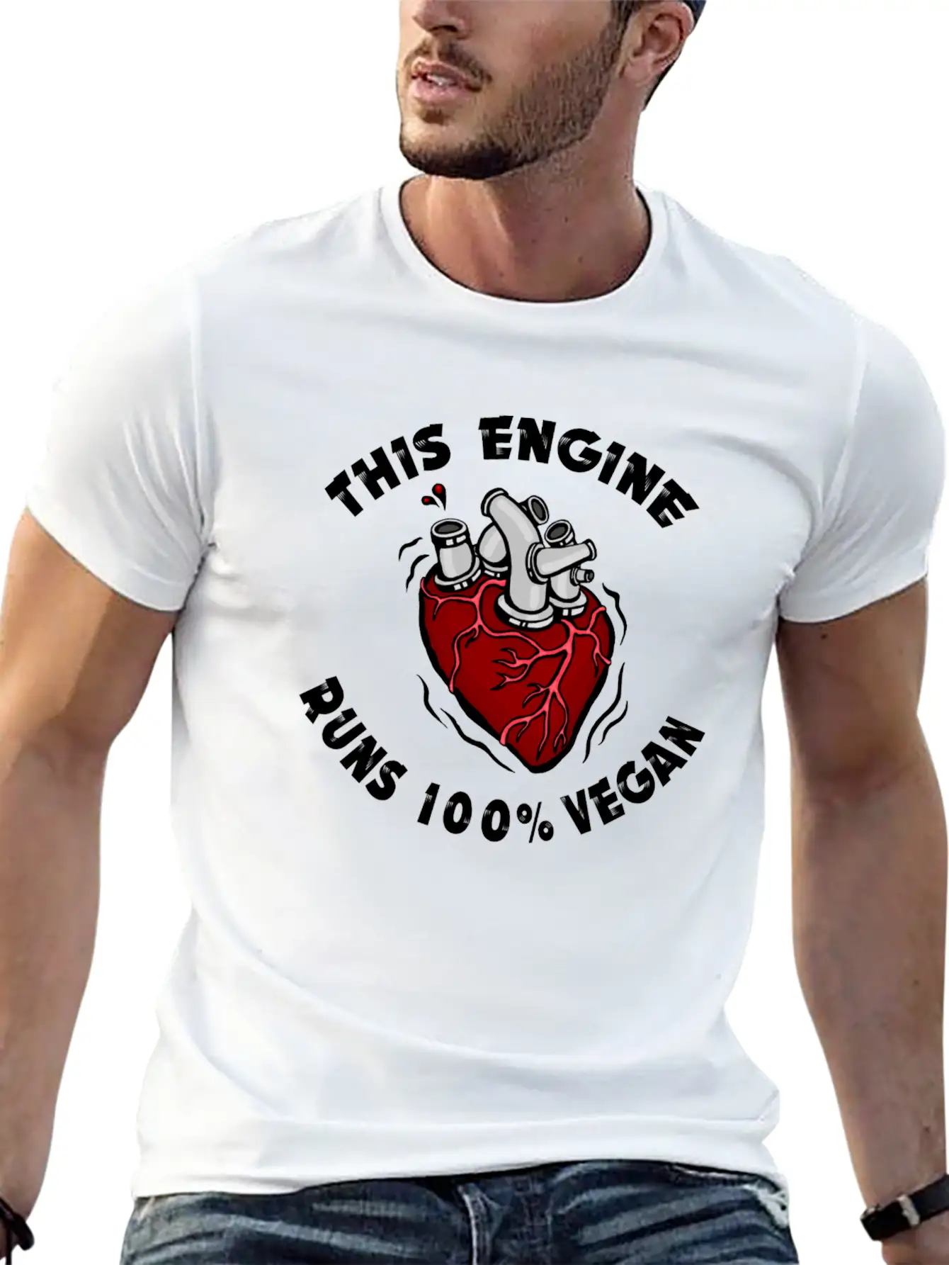 Natural Engine Stylish Everyday T-Shirt – Unisex Basic Cotton Tee