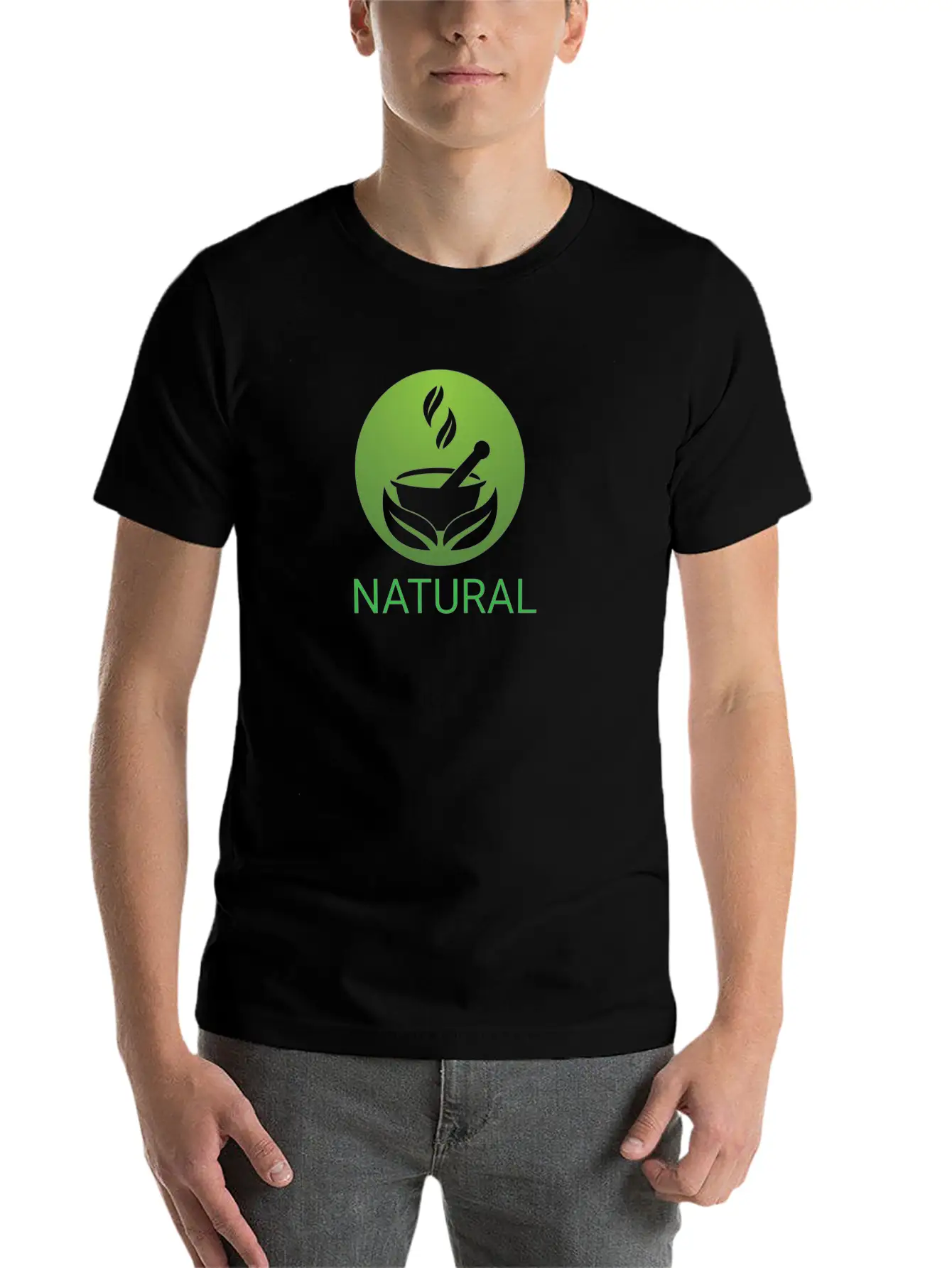 NATURAL Relaxed Everyday Tee – Lightweight And Durable Cotton