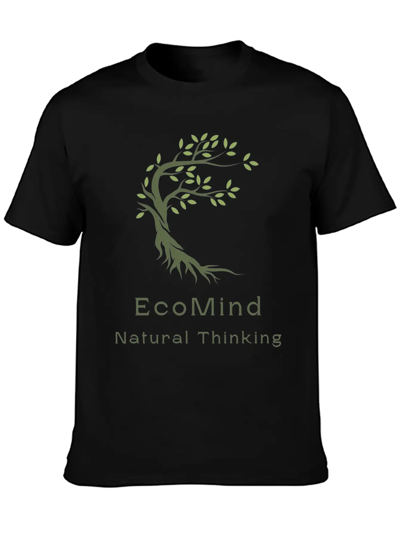 Natural Thinking Stylish Everyday T-Shirt – Unisex Basic Cotton Tee
