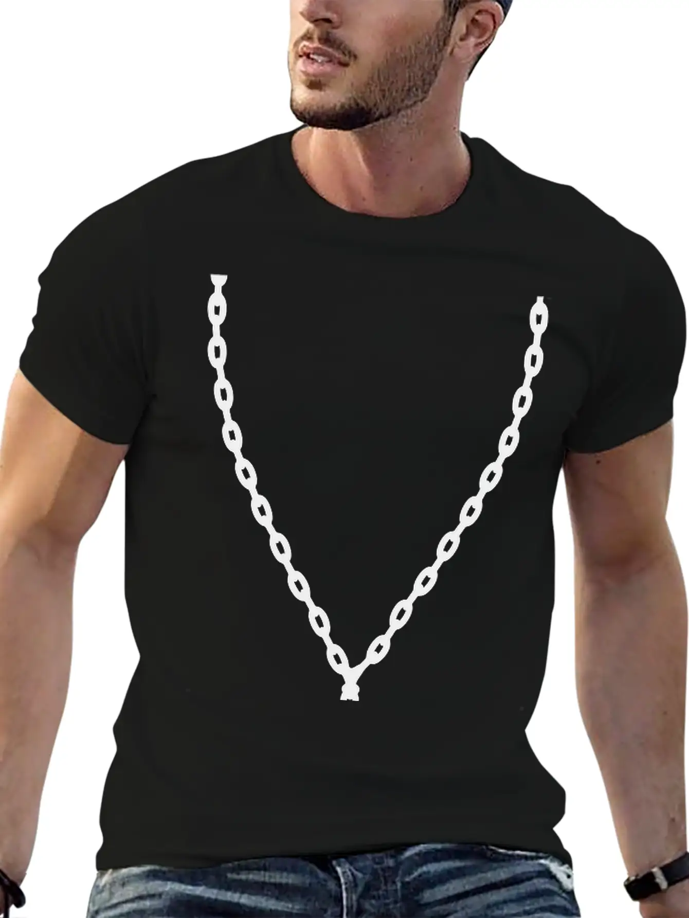 Necklace Vip Very Important Person Important Celeb Simple Everyday Graphic Tee – Lightweight Summer Wear