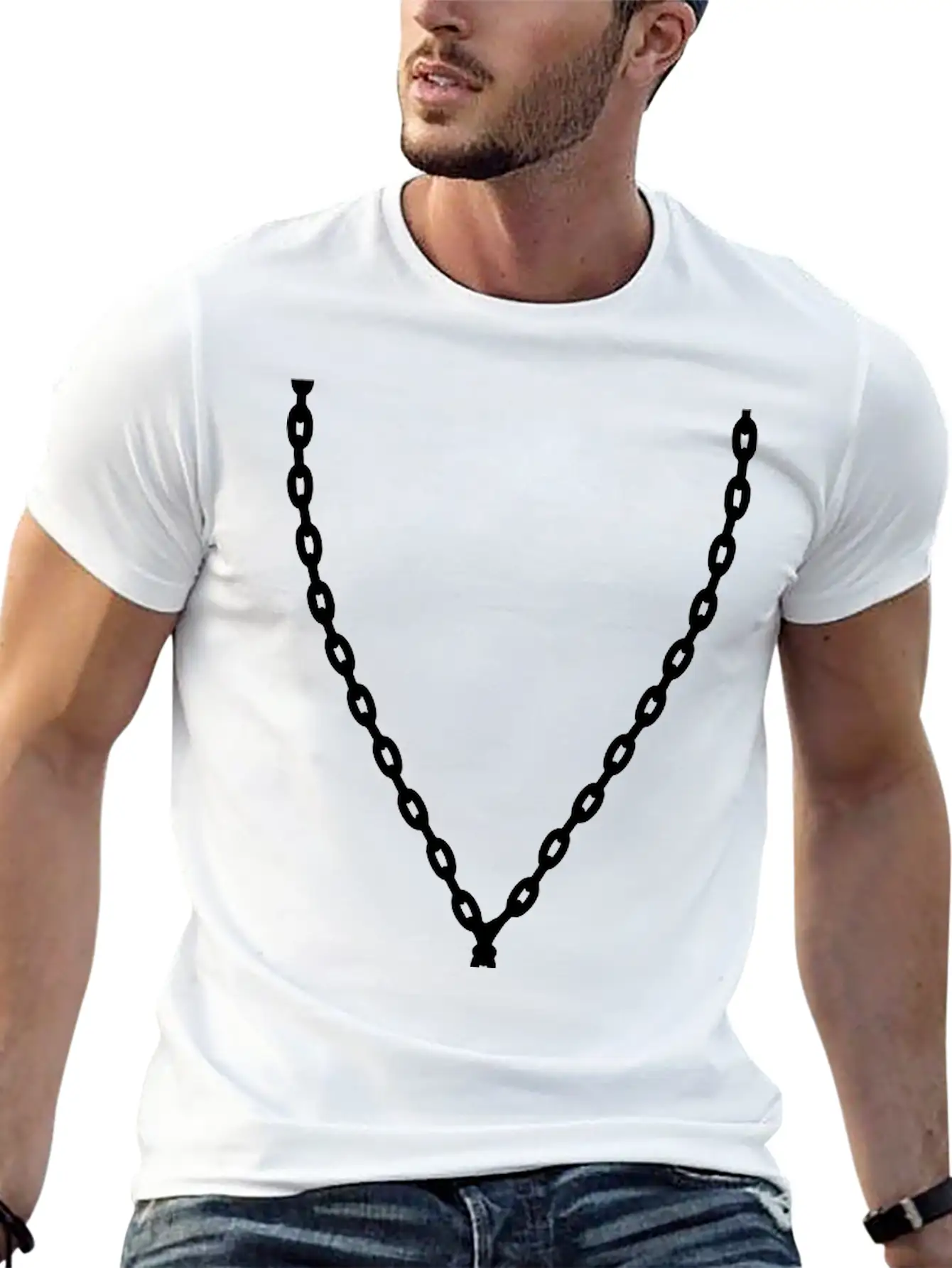 Necklace Vip Very Important Person Important Celeb Simple Everyday Graphic Tee – Lightweight Summer Wear
