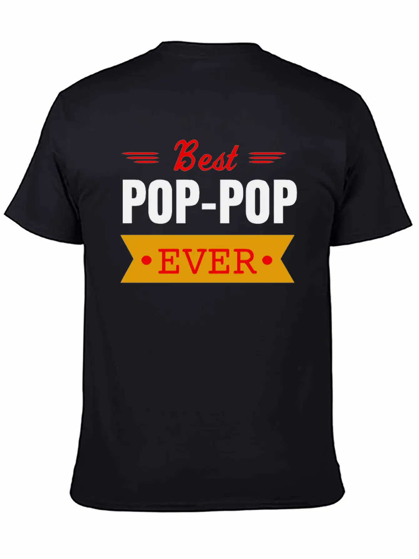 New Design Best Pop Pop Ever Best Seller Classic Crew Neck Graphic Tee – Everyday Minimal Look