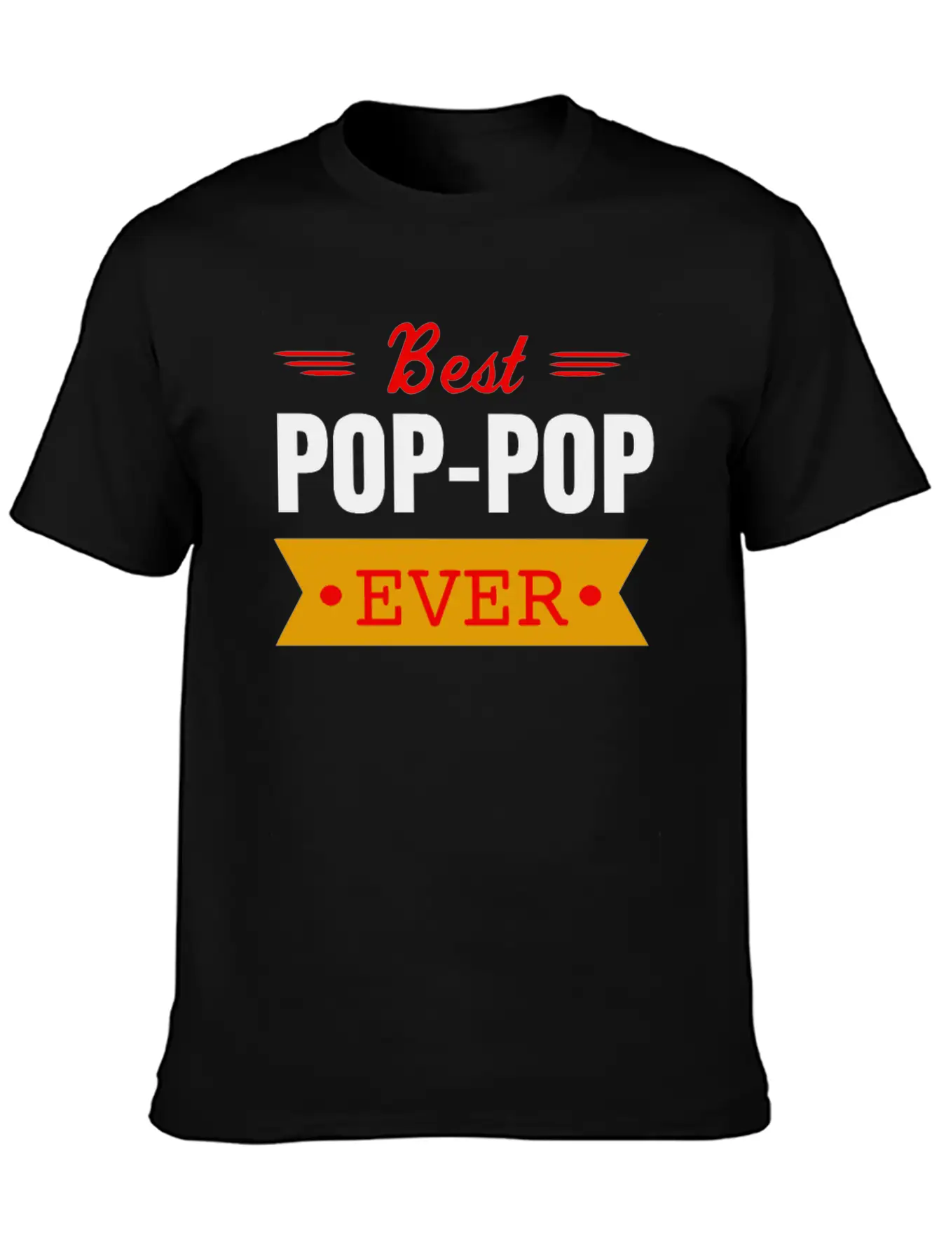 New Design Best Pop Pop Ever Best Seller Classic Crew Neck Graphic Tee – Everyday Minimal Look
