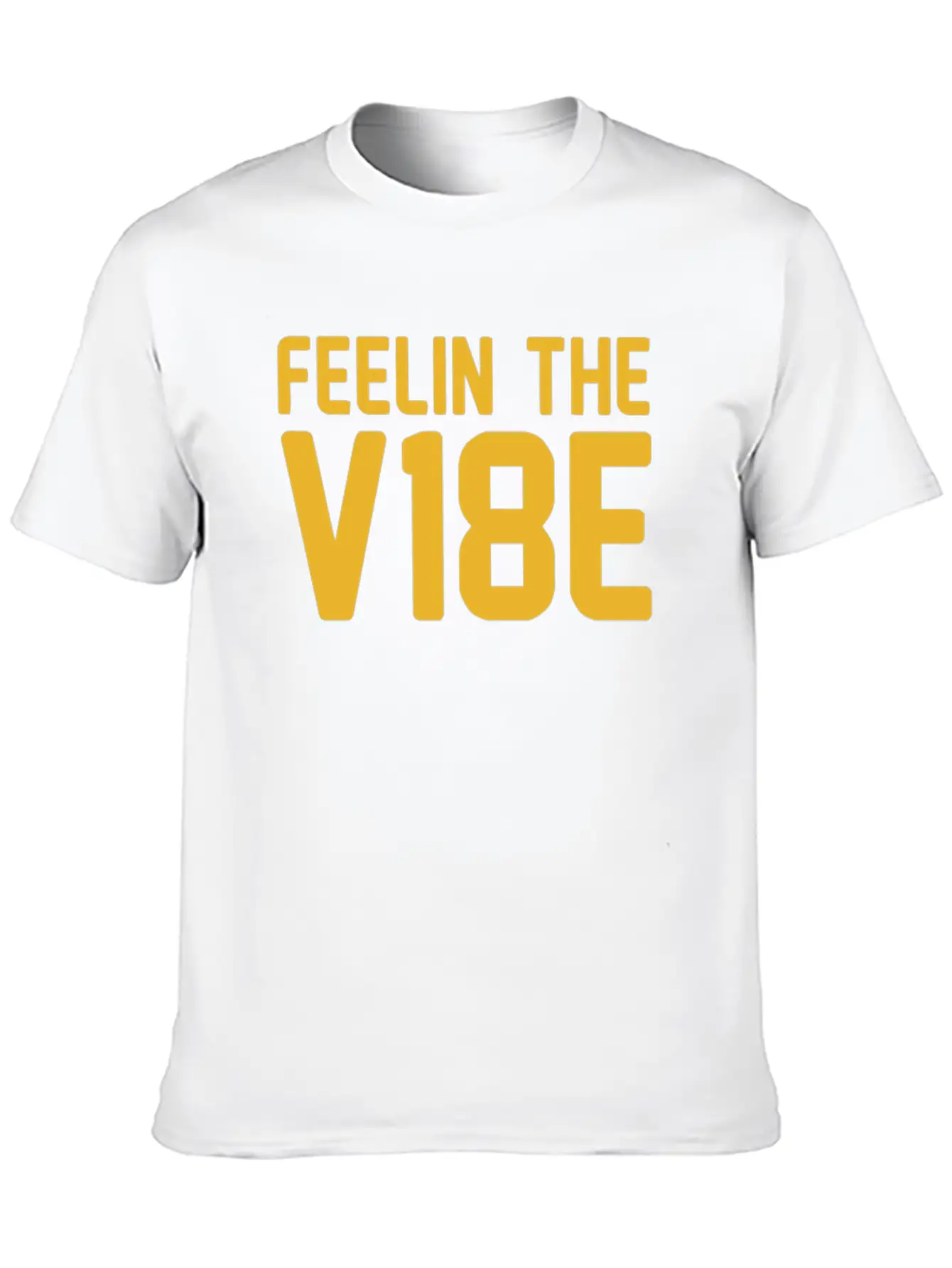 New Design Feeling The V18E Class Best Seller Basic Graphic T-Shirt – Daily Comfort In Soft Cotton