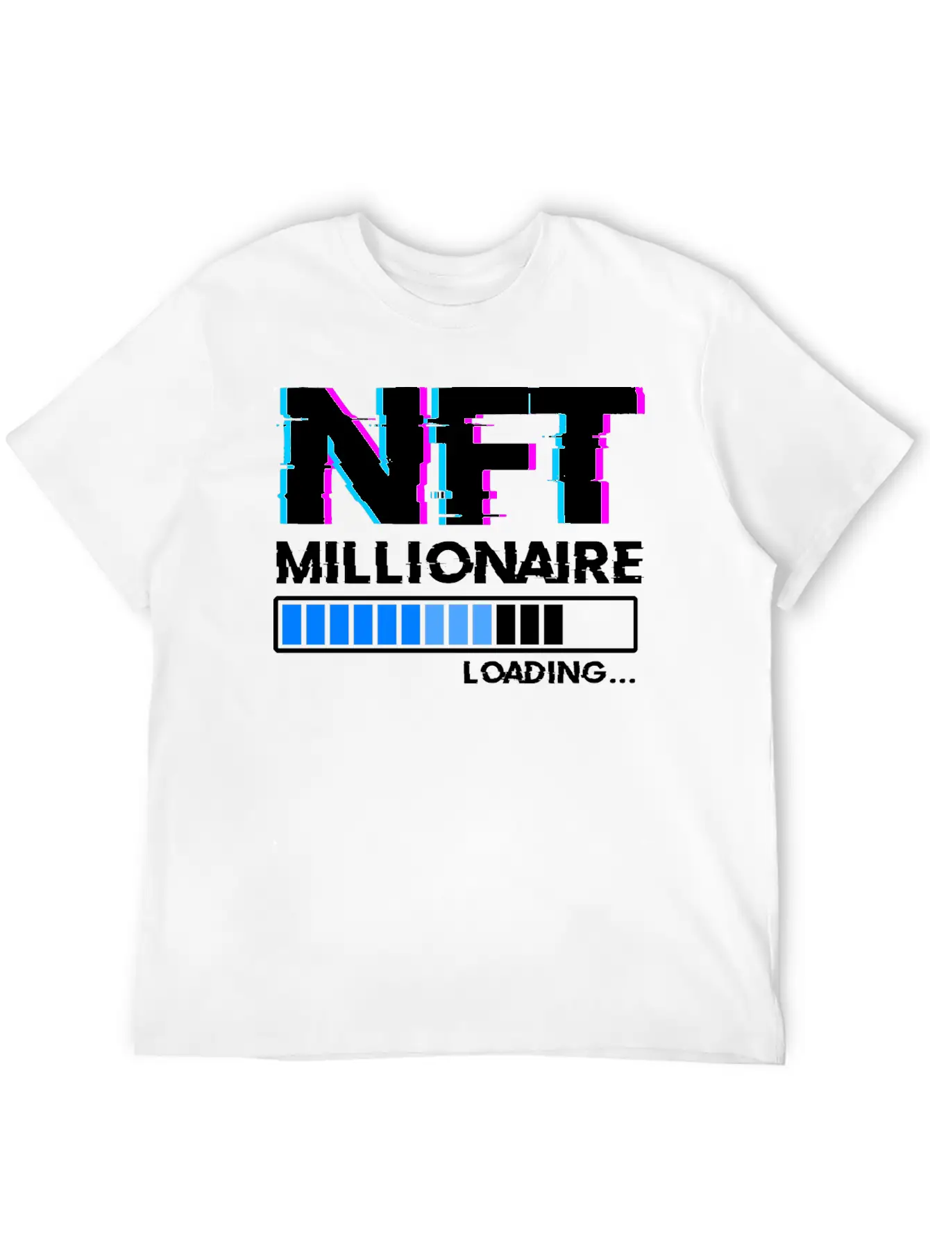 NFT Millionaire Loading Non Fungible Tokens Classic Cotton Tee – Unisex Comfort For Any Season