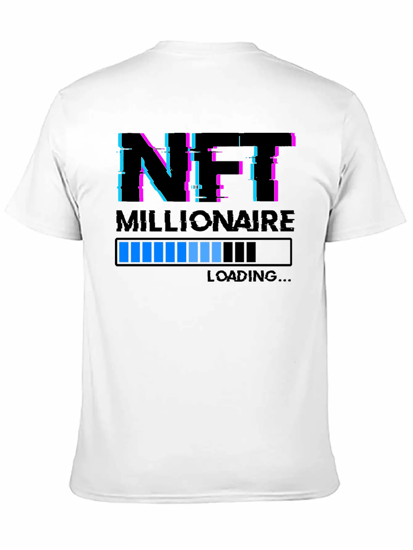 NFT Millionaire Loading Non Fungible Tokens Classic Cotton Tee – Unisex Comfort For Any Season
