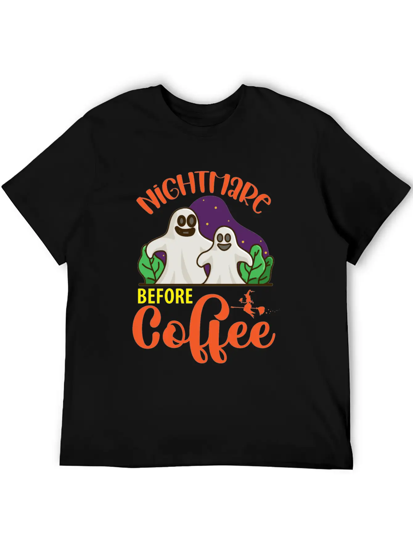 Nightmare Before Coffee Stylish Everyday T-Shirt – Unisex Basic Cotton Tee