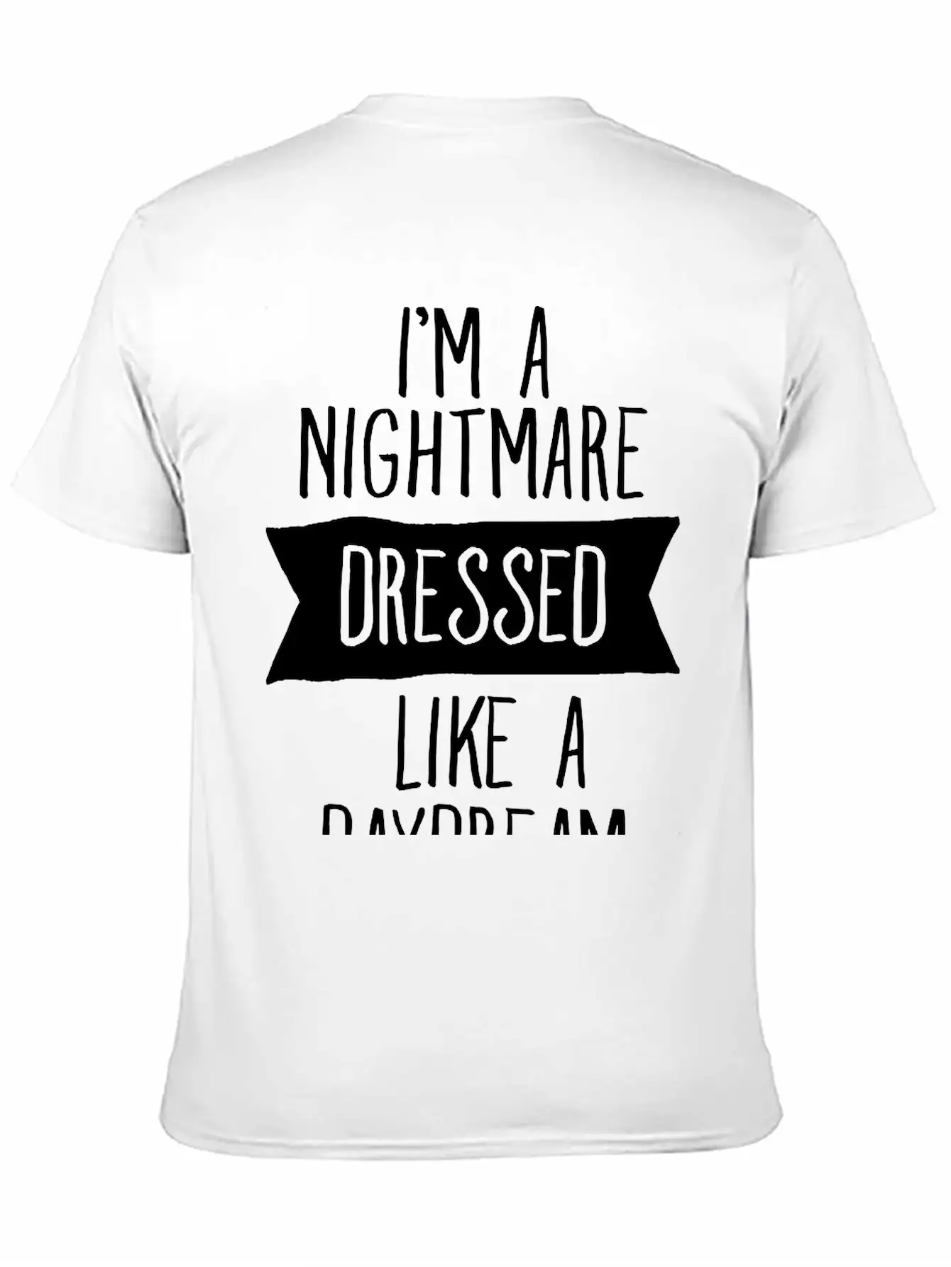 Nightmare Stylish Everyday T-Shirt – Unisex Basic Cotton Tee