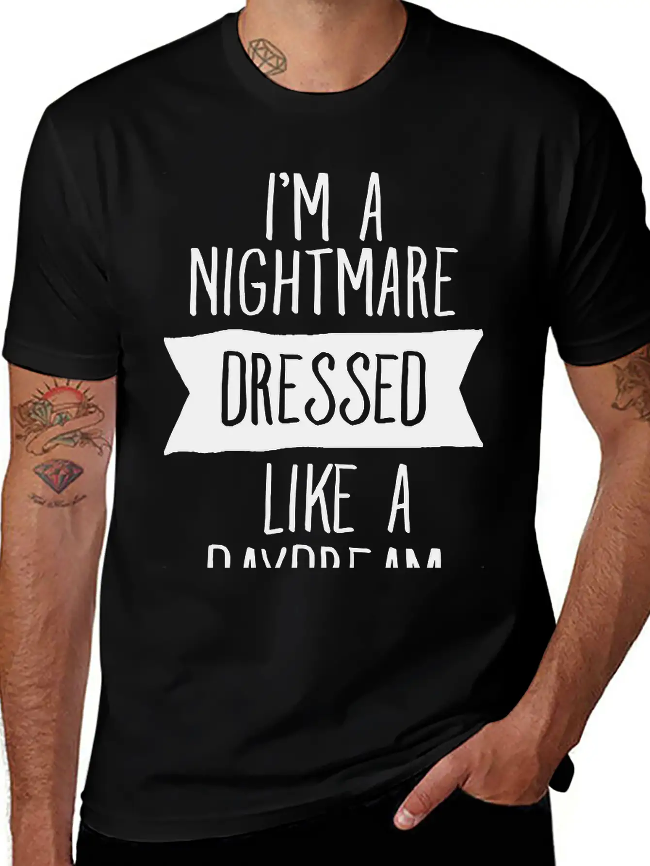 Nightmare Stylish Everyday T-Shirt – Unisex Basic Cotton Tee