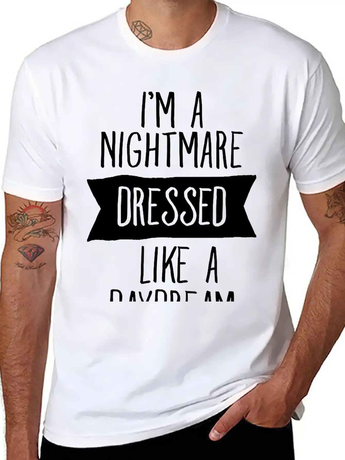 Nightmare Stylish Everyday T-Shirt – Unisex Basic Cotton Tee