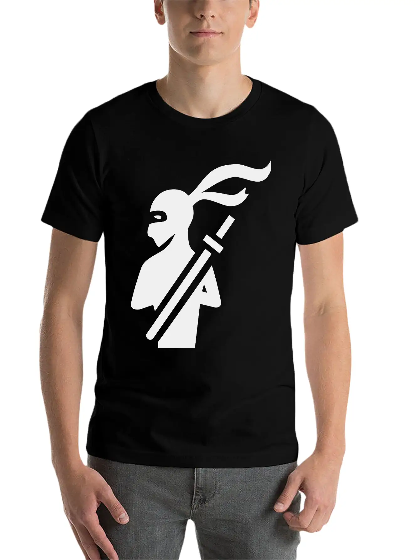 Ninja Back Stylish Everyday T-Shirt – Unisex Basic Cotton Tee