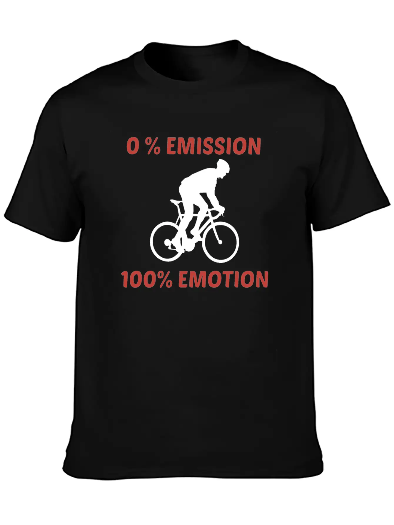 No Emission100% Emotions Cyclists Basic Graphic T-Shirt – Daily Comfort In Soft Cotton