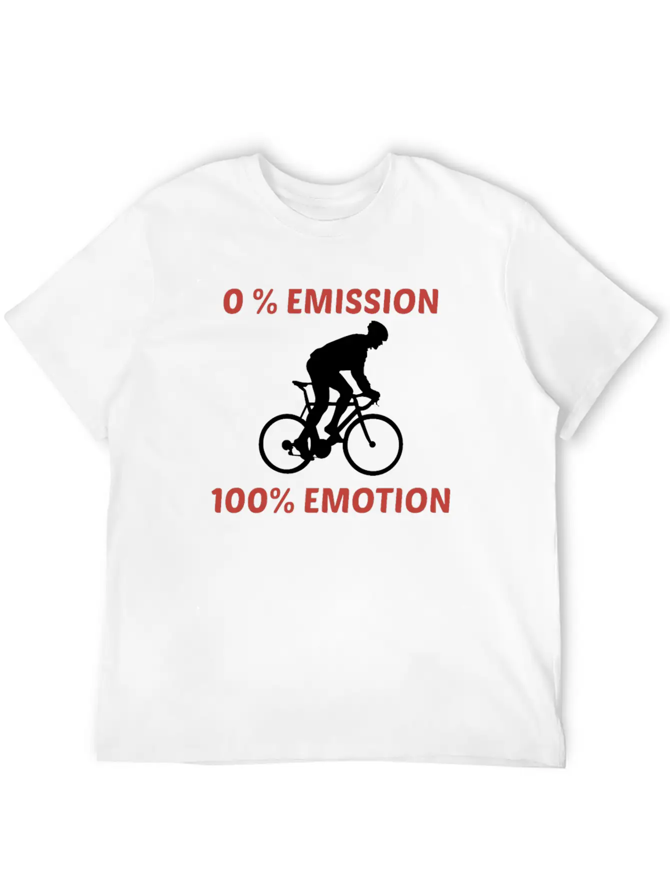No Emission100% Emotions Cyclists Basic Graphic T-Shirt – Daily Comfort In Soft Cotton