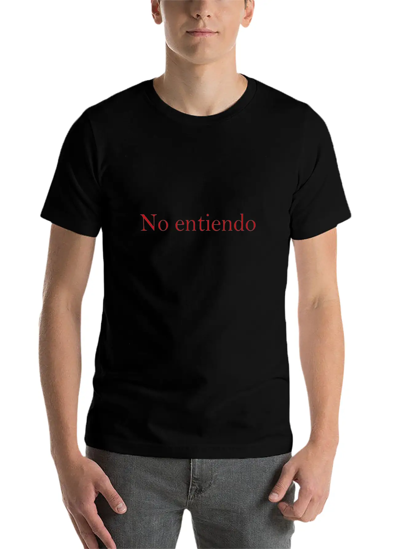 No Entiendo Basic Graphic T-Shirt – Daily Comfort In Soft Cotton