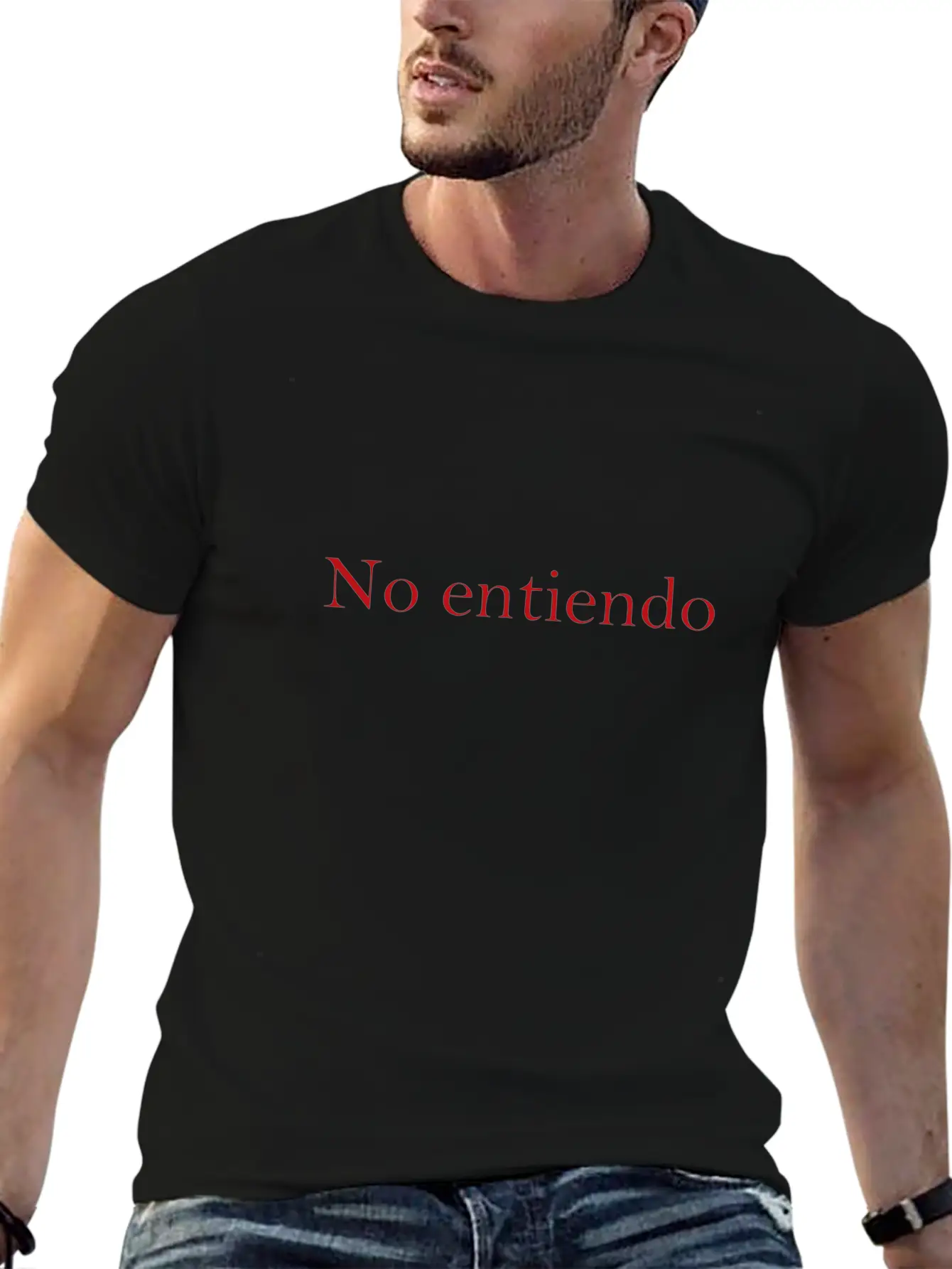 No Entiendo Basic Graphic T-Shirt – Daily Comfort In Soft Cotton