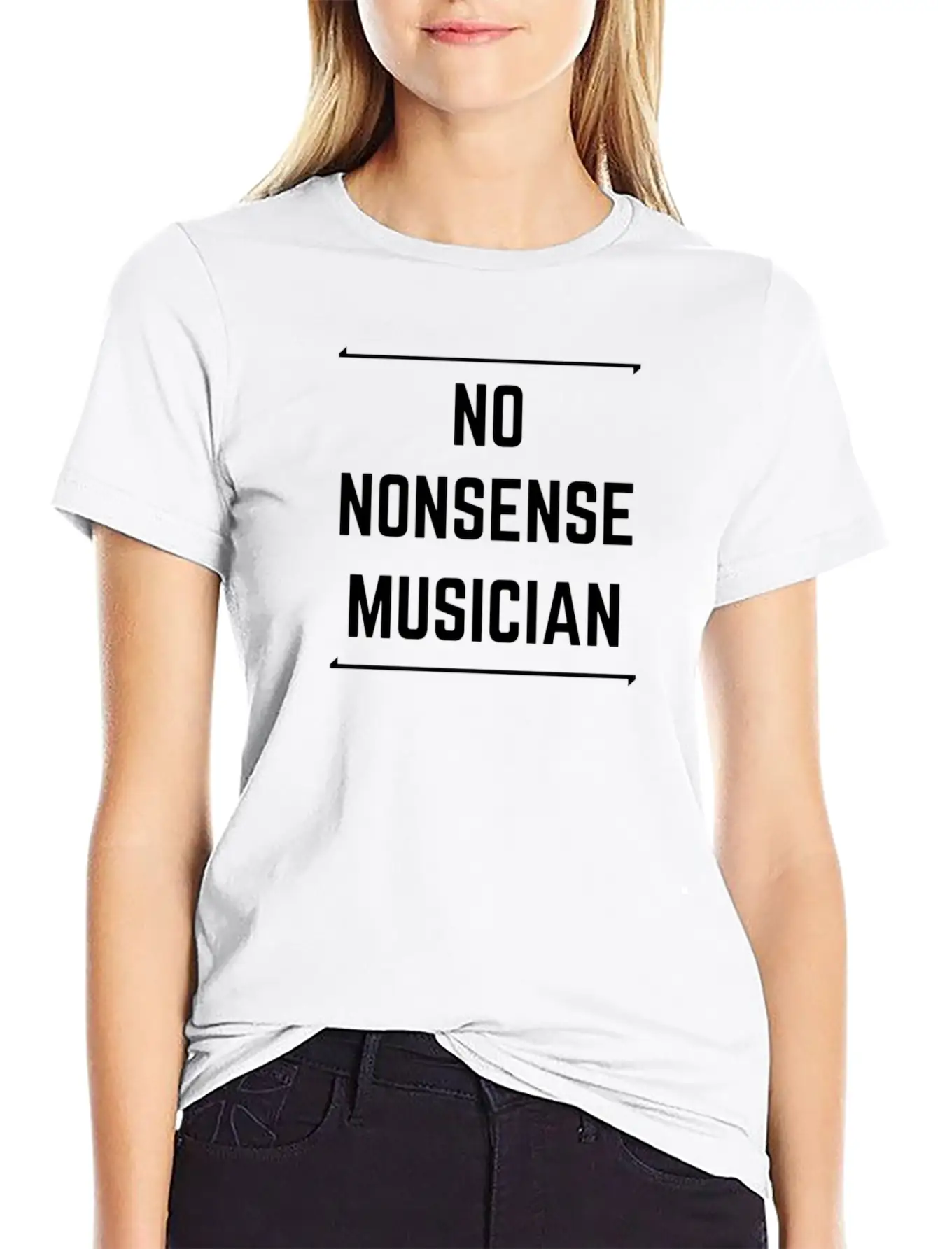 No Nonsense Musician Basic Graphic T-Shirt – Daily Comfort In Soft Cotton