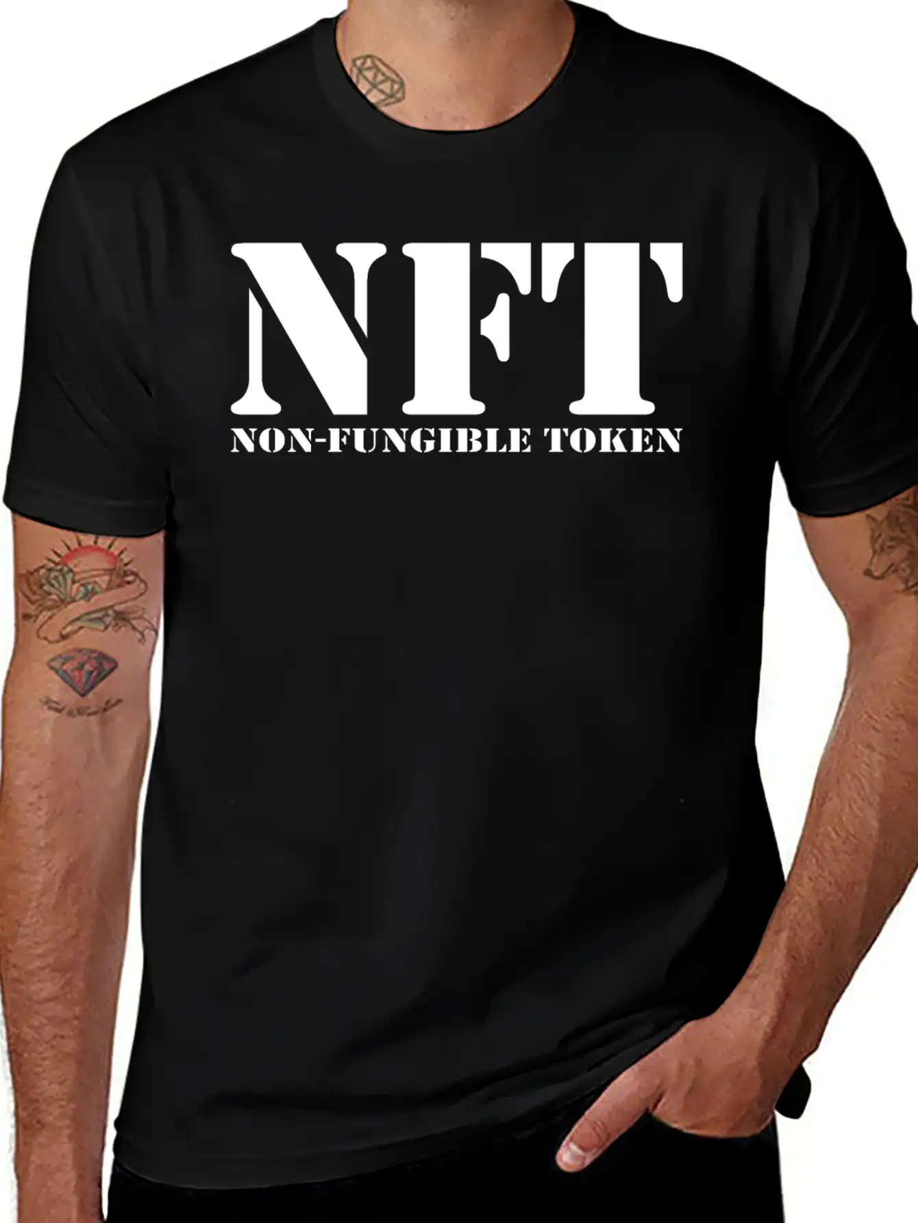 Non Fungible Token NFT - Decentralized Finance Basic Graphic T-Shirt – Daily Comfort In Soft Cotton
