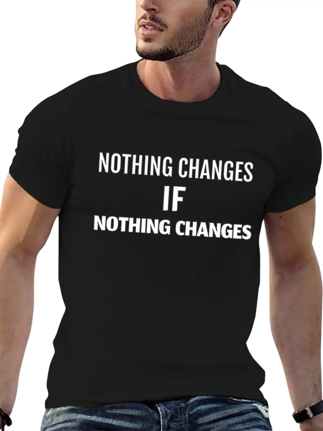 Nothing - Motivational And Inspirational Classic Cotton Tee – Unisex Comfort For Any Season