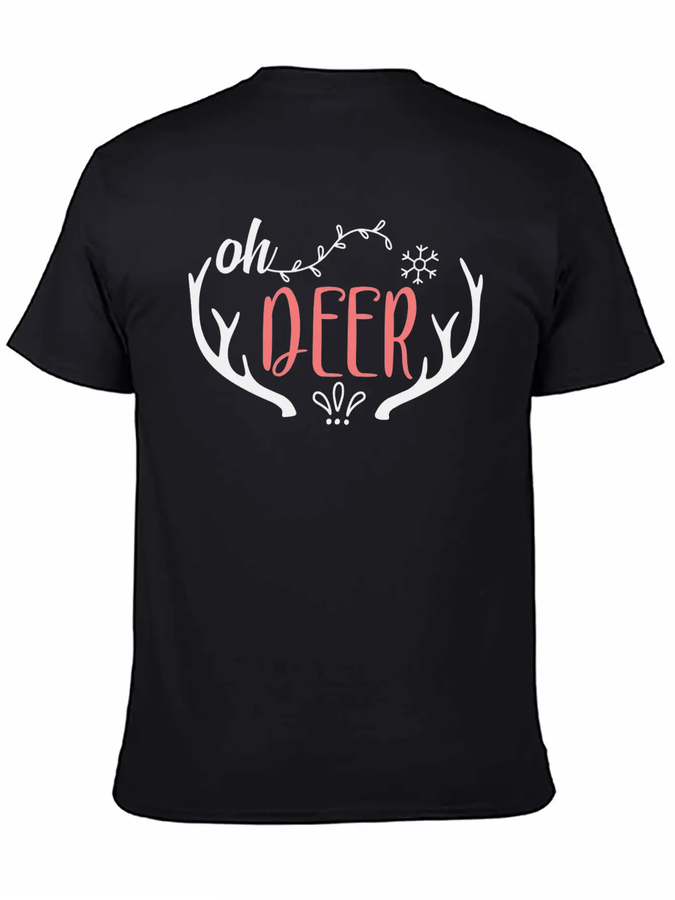 Oh Deer Stylish Everyday T-Shirt – Unisex Basic Cotton Tee