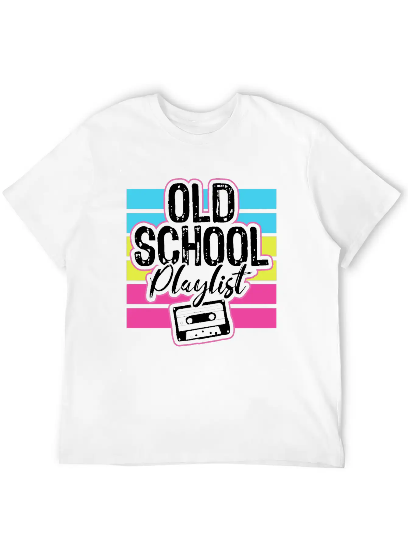 Old Song Playlist Stylish Everyday T-Shirt – Unisex Basic Cotton Tee