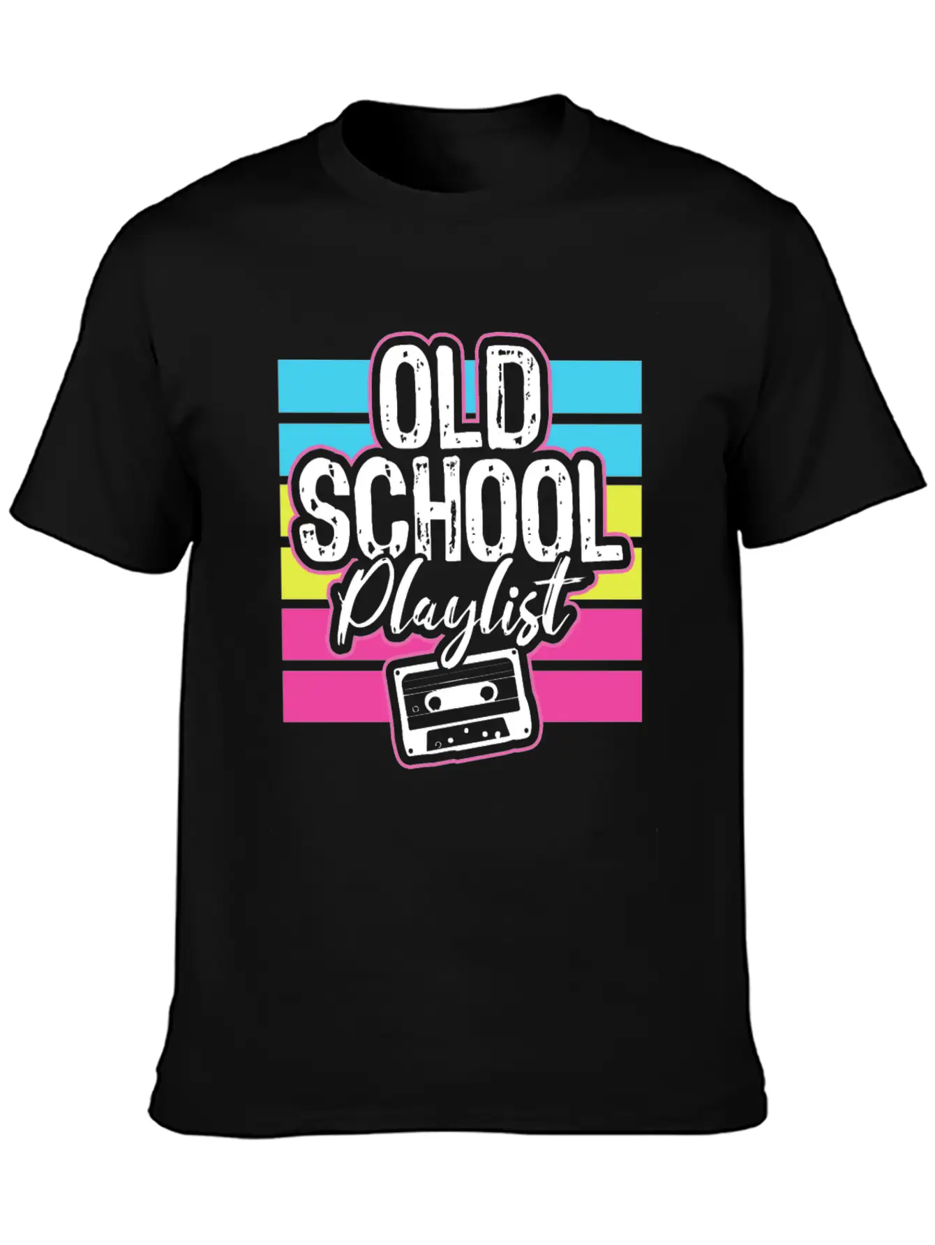 Old Song Playlist Stylish Everyday T-Shirt – Unisex Basic Cotton Tee