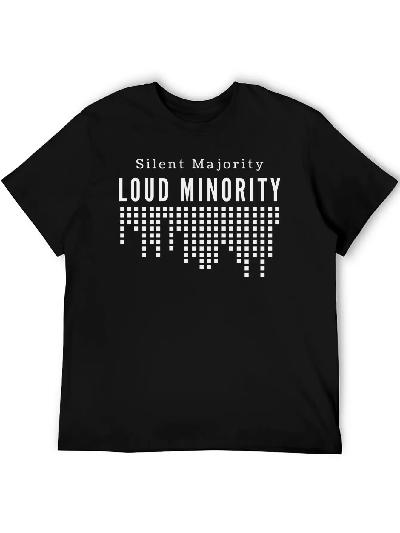 Oligarchy Silent Majority Loud Minority Stylish Everyday T-Shirt – Unisex Basic Cotton Tee
