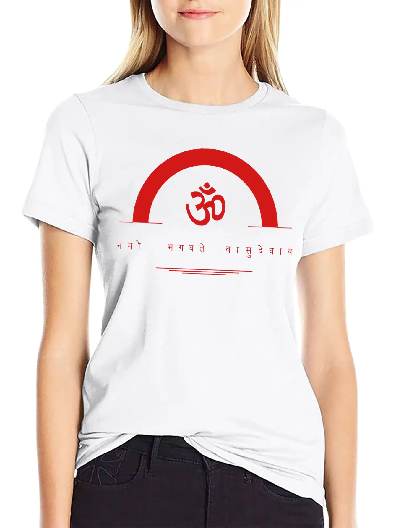 Om Mantra Fashion For Men And Women Stylish Everyday T-Shirt – Unisex Basic Cotton Tee