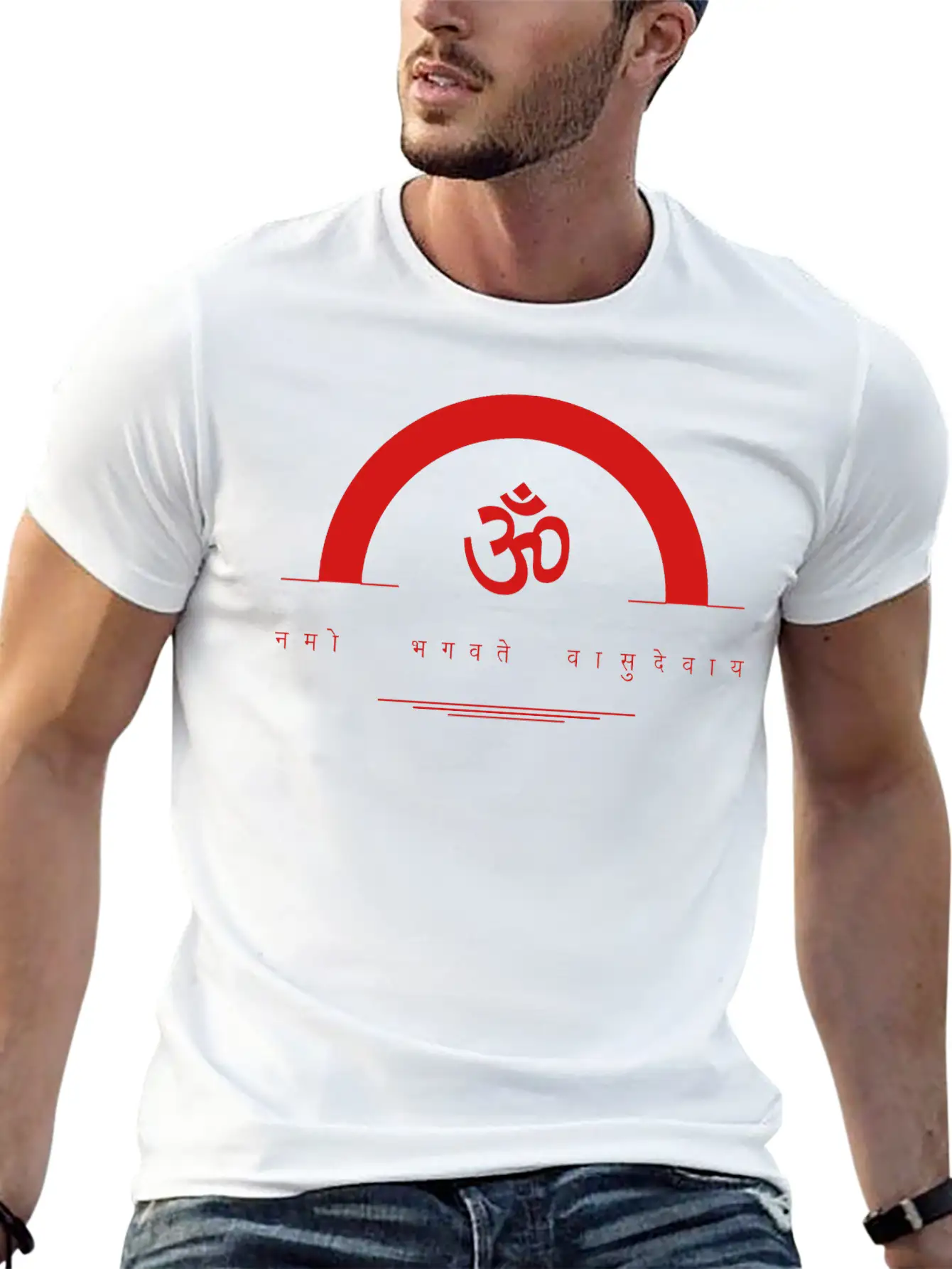 Om Mantra Fashion For Men And Women Stylish Everyday T-Shirt – Unisex Basic Cotton Tee