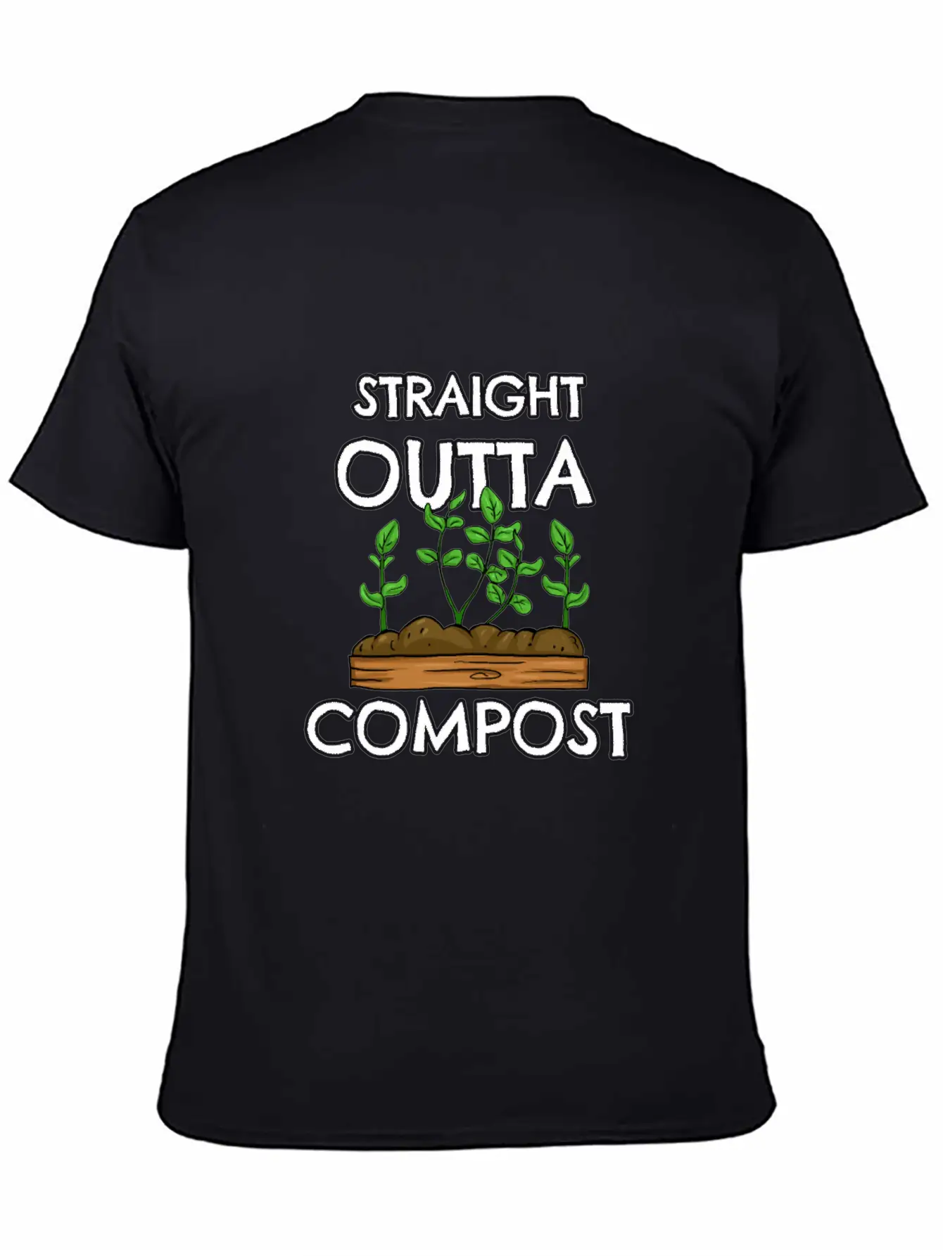 Organic Farming Composting Relaxed Everyday Tee – Lightweight And Durable Cotton