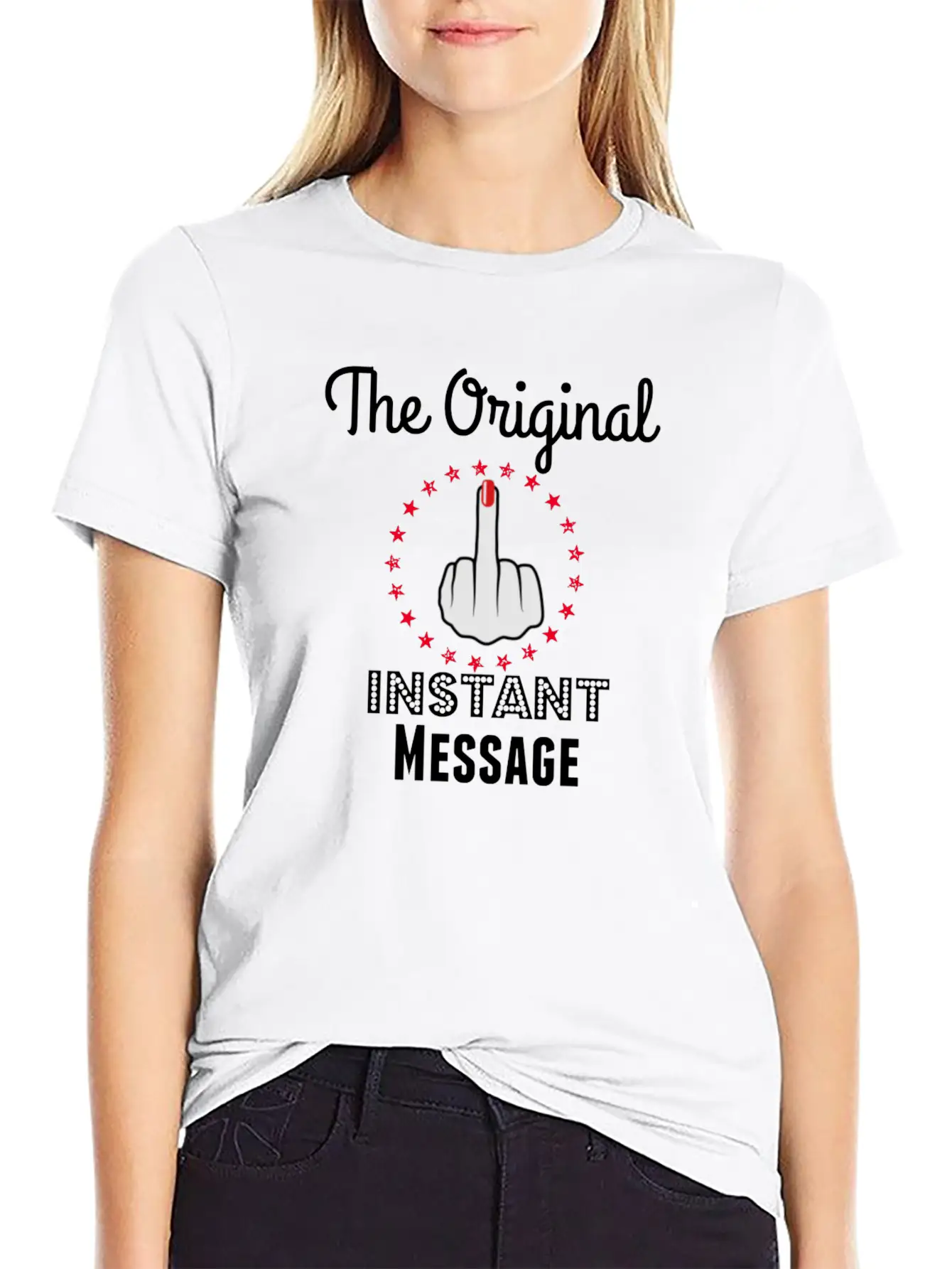 Original Instant Message Stylish Everyday T-Shirt – Unisex Basic Cotton Tee