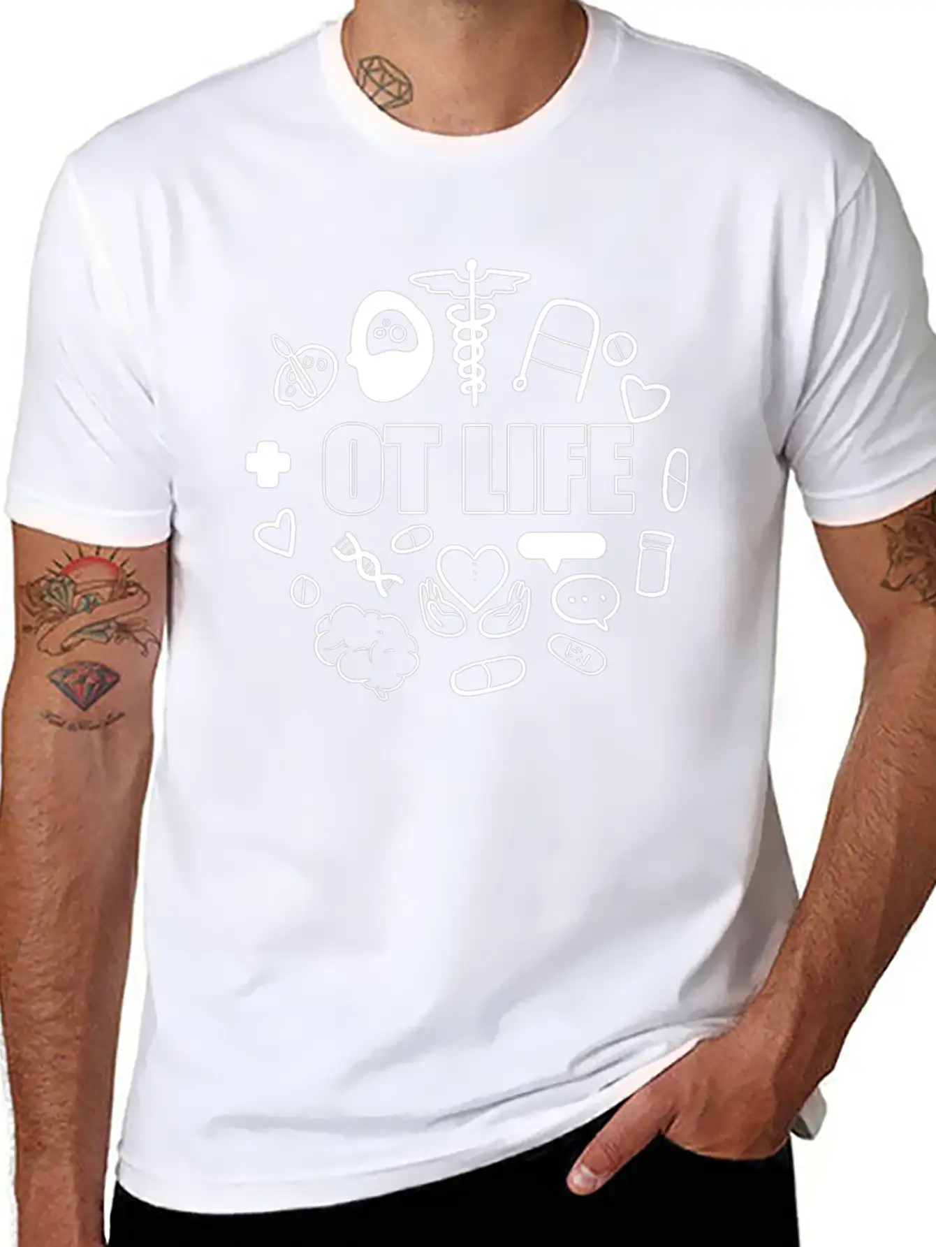 OT Life Speech Therapist Basic Graphic T-Shirt – Daily Comfort In Soft Cotton