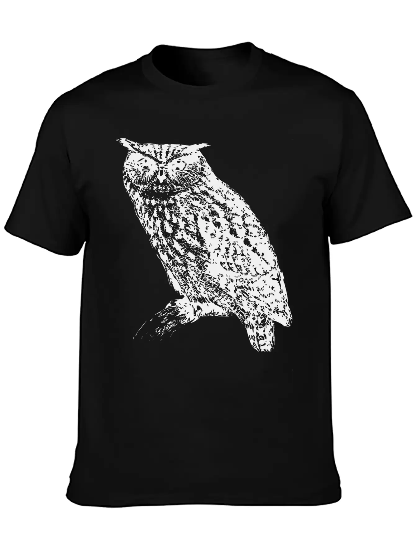 Owl Basic Graphic T-Shirt – Daily Comfort In Soft Cotton