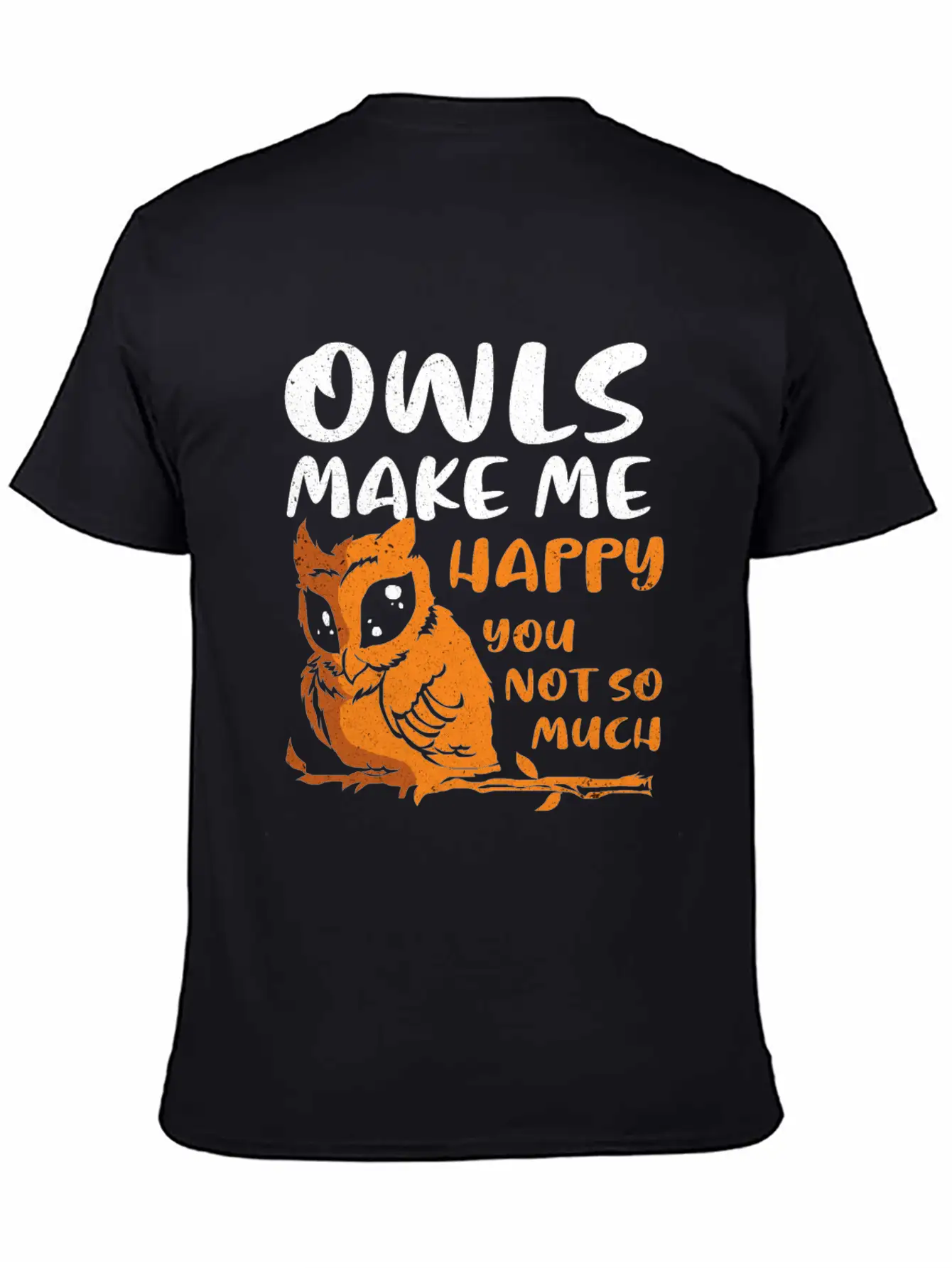 Owl Casual Graphic T-Shirt – Simple And Comfortable Daily Wear