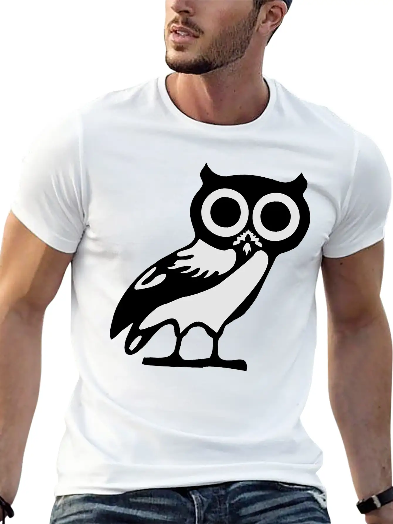Owl Stylish Everyday T-Shirt – Unisex Basic Cotton Tee