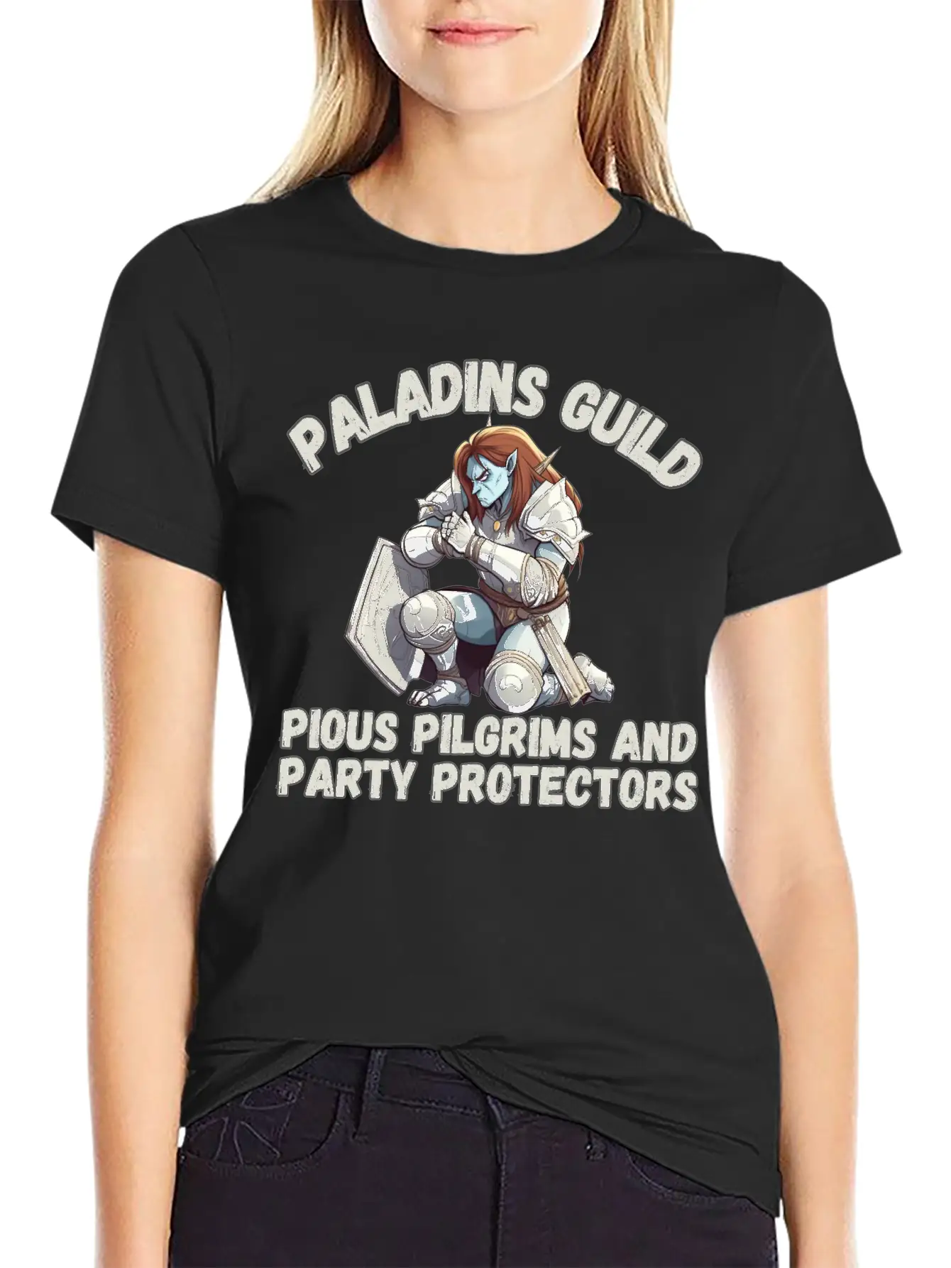 Paladins Guild, Protector Classic Cotton Tee – Unisex Comfort For Any Season