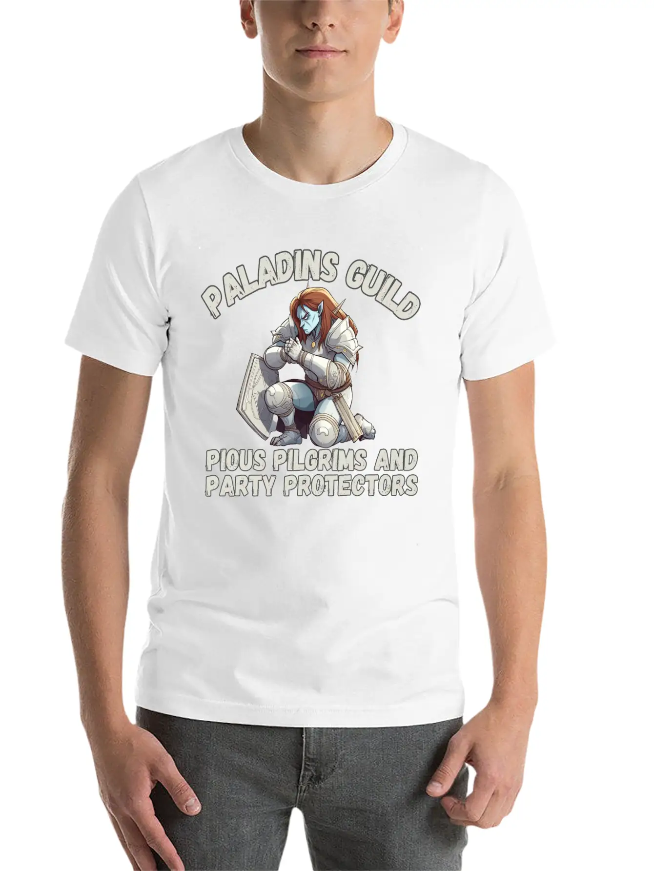 Paladins Guild, Protector Classic Cotton Tee – Unisex Comfort For Any Season