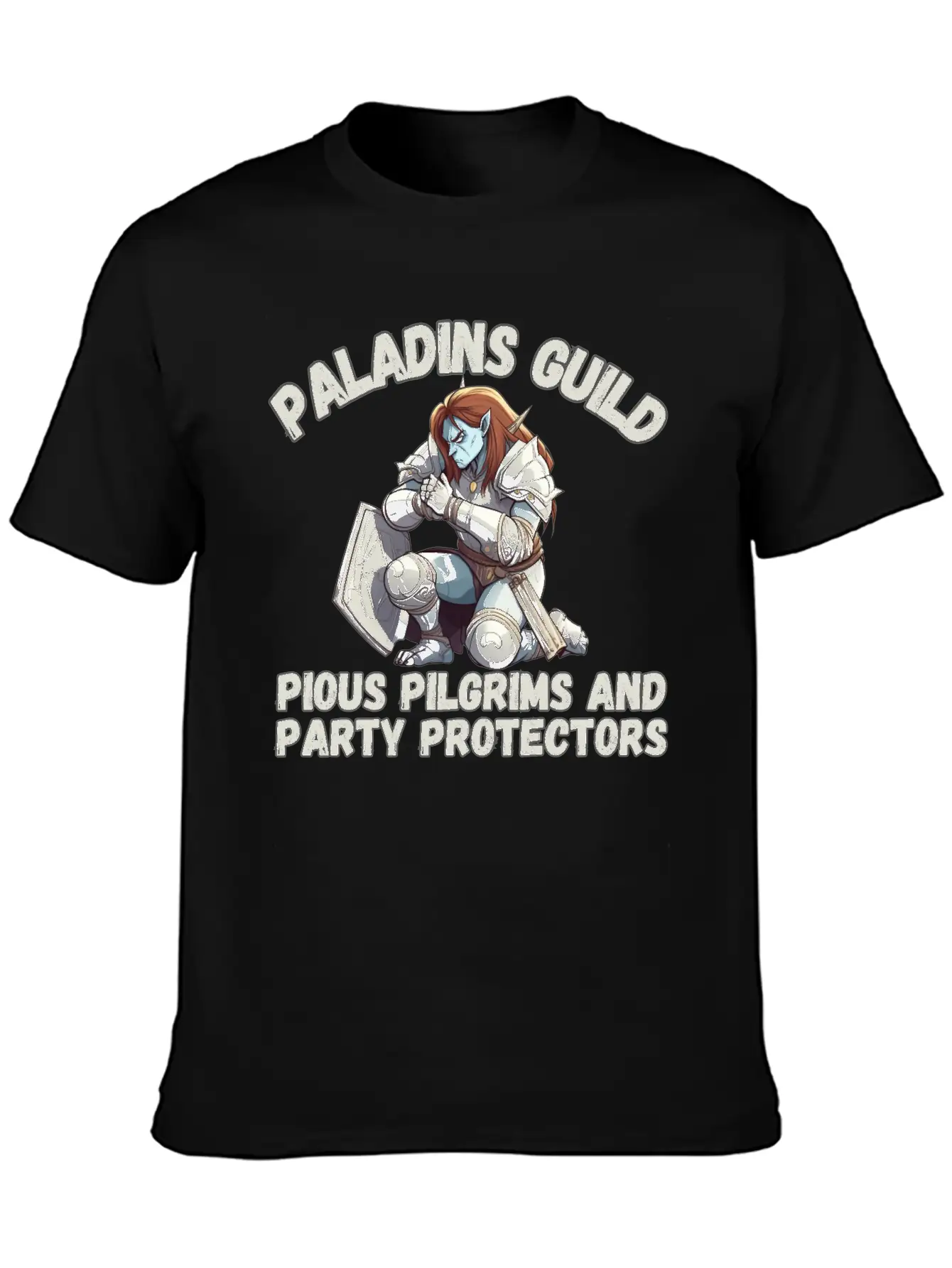 Paladins Guild, Protector Classic Cotton Tee – Unisex Comfort For Any Season