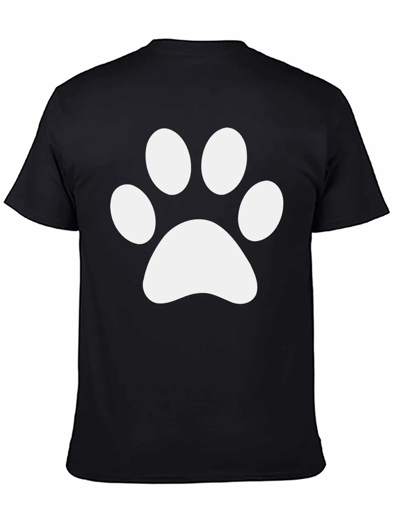 Paw Print Stylish Everyday T-Shirt – Unisex Basic Cotton Tee