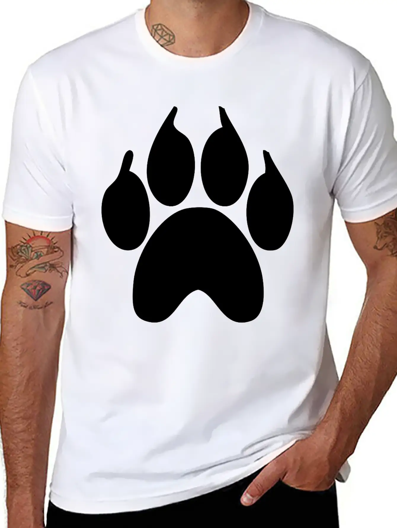 Paw Stylish Everyday T-Shirt – Unisex Basic Cotton Tee
