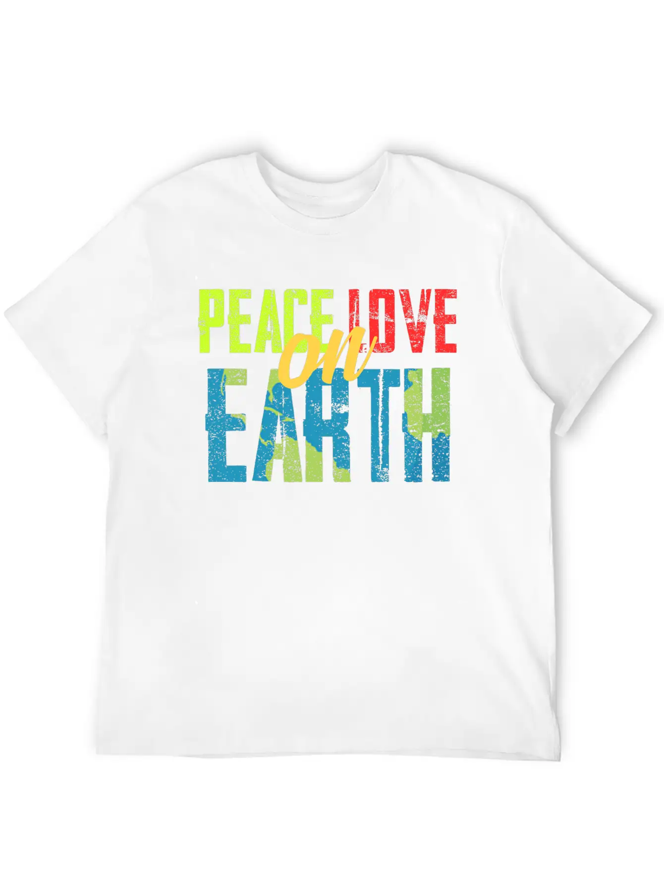 Peace, Peaceful, Love Essential Cotton Tee For Daily Outfits – Unisex Style