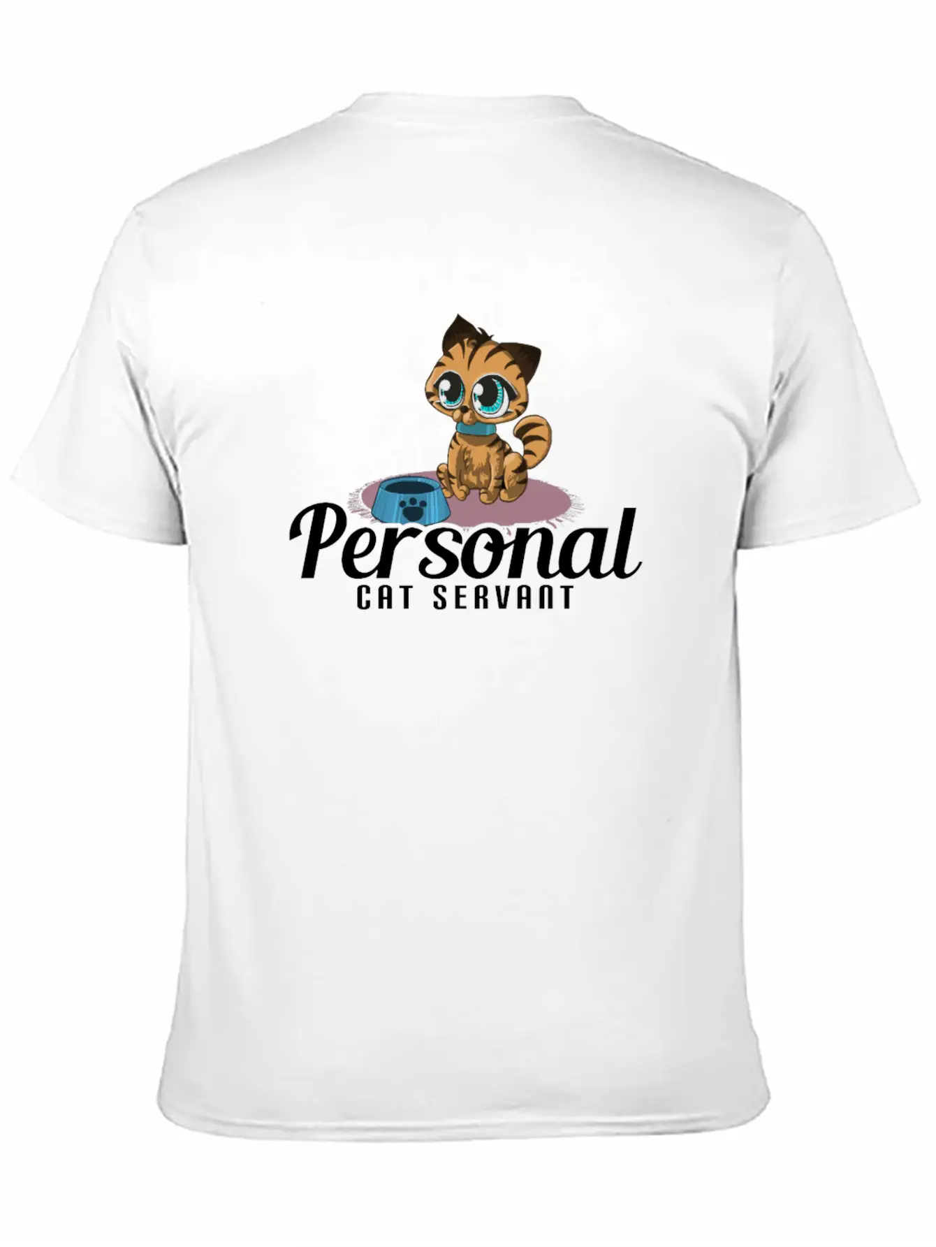 Personal Cat Servant Unisex Casual T-Shirt – Clean Design For Daily Comfort