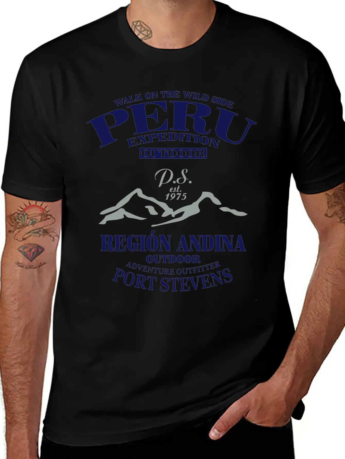 Peru Stylish Everyday T-Shirt – Unisex Basic Cotton Tee