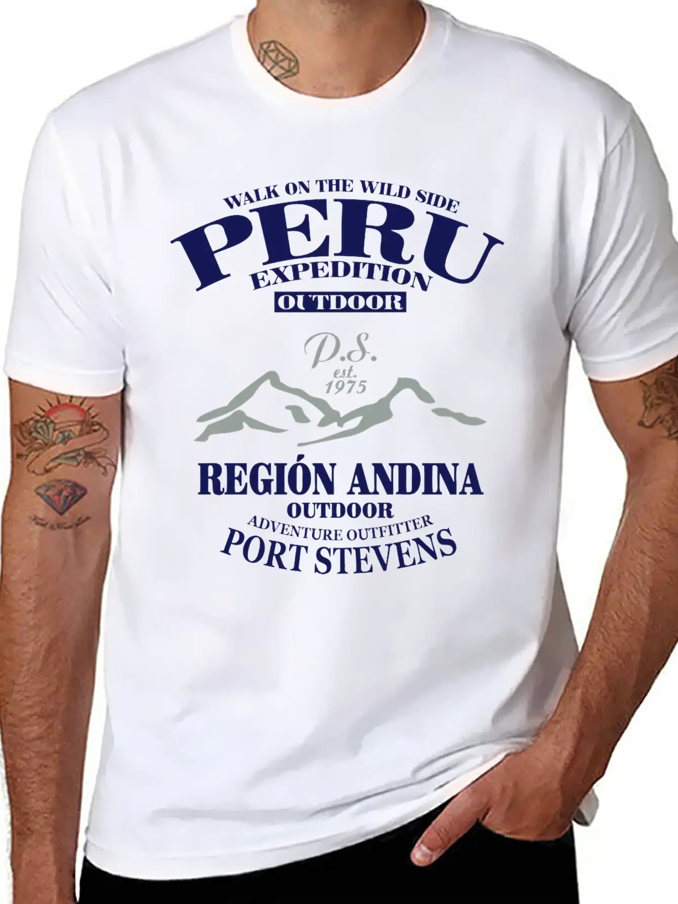 Peru Stylish Everyday T-Shirt – Unisex Basic Cotton Tee