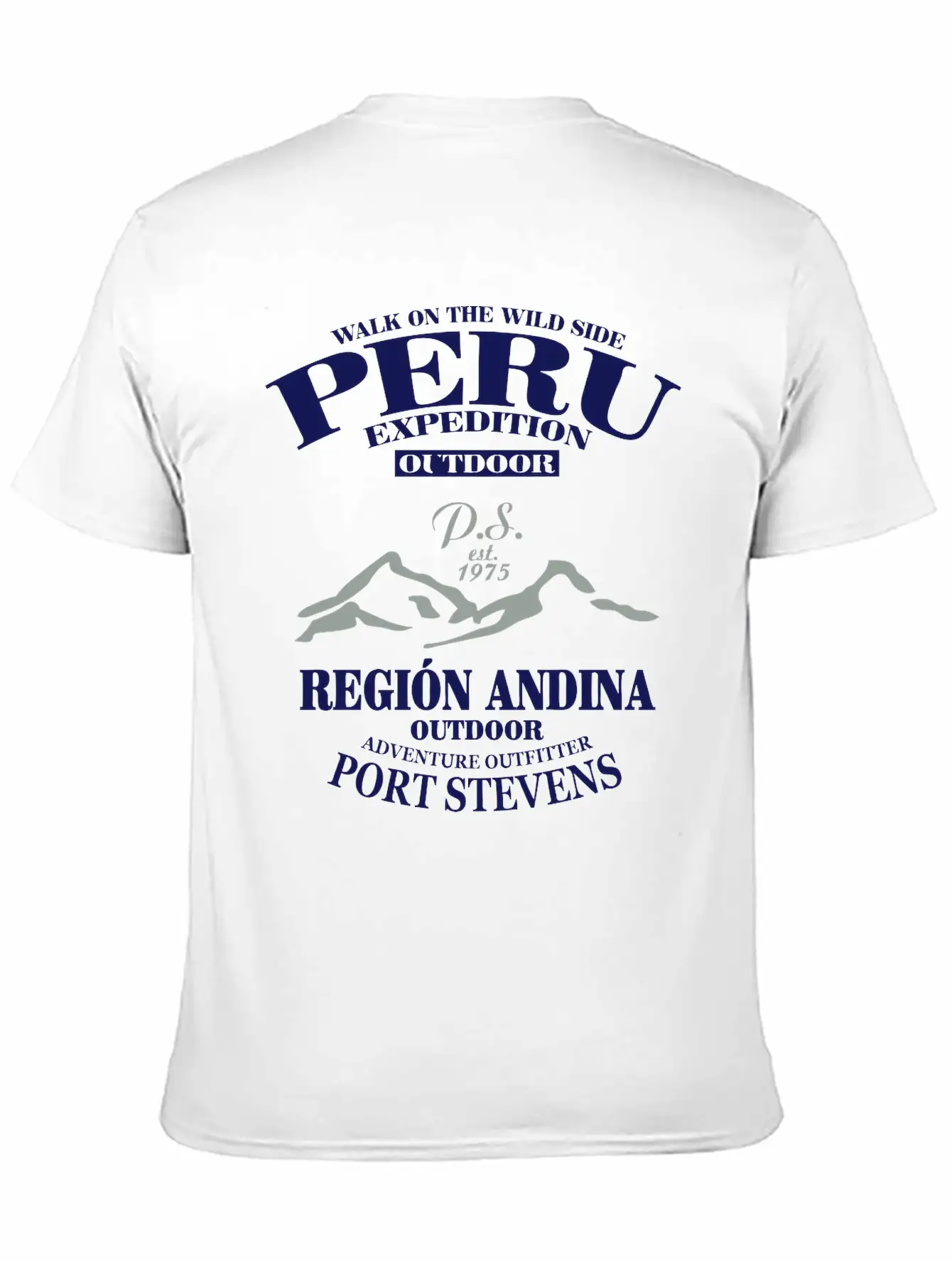 Peru Stylish Everyday T-Shirt – Unisex Basic Cotton Tee