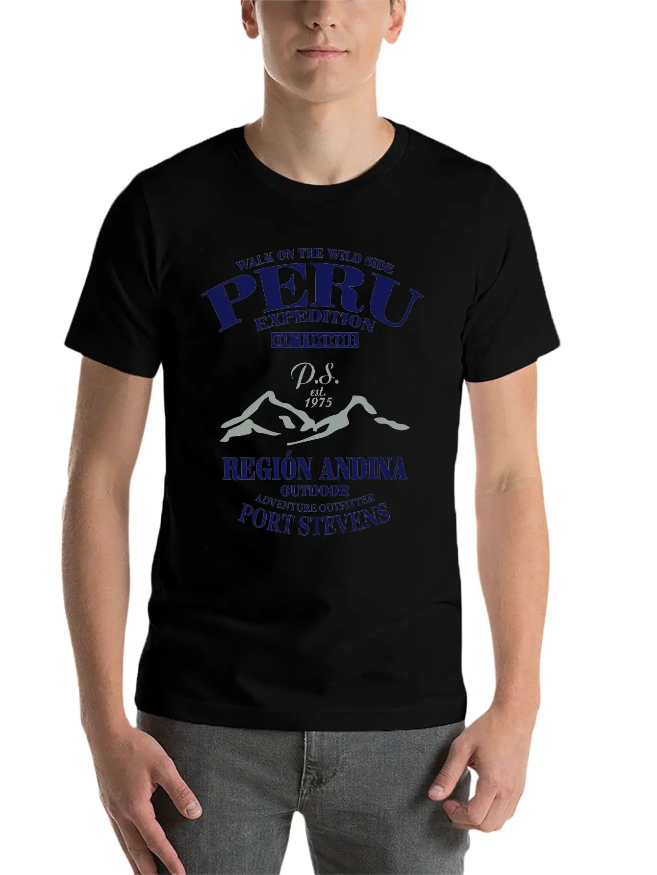 Peru Stylish Everyday T-Shirt – Unisex Basic Cotton Tee